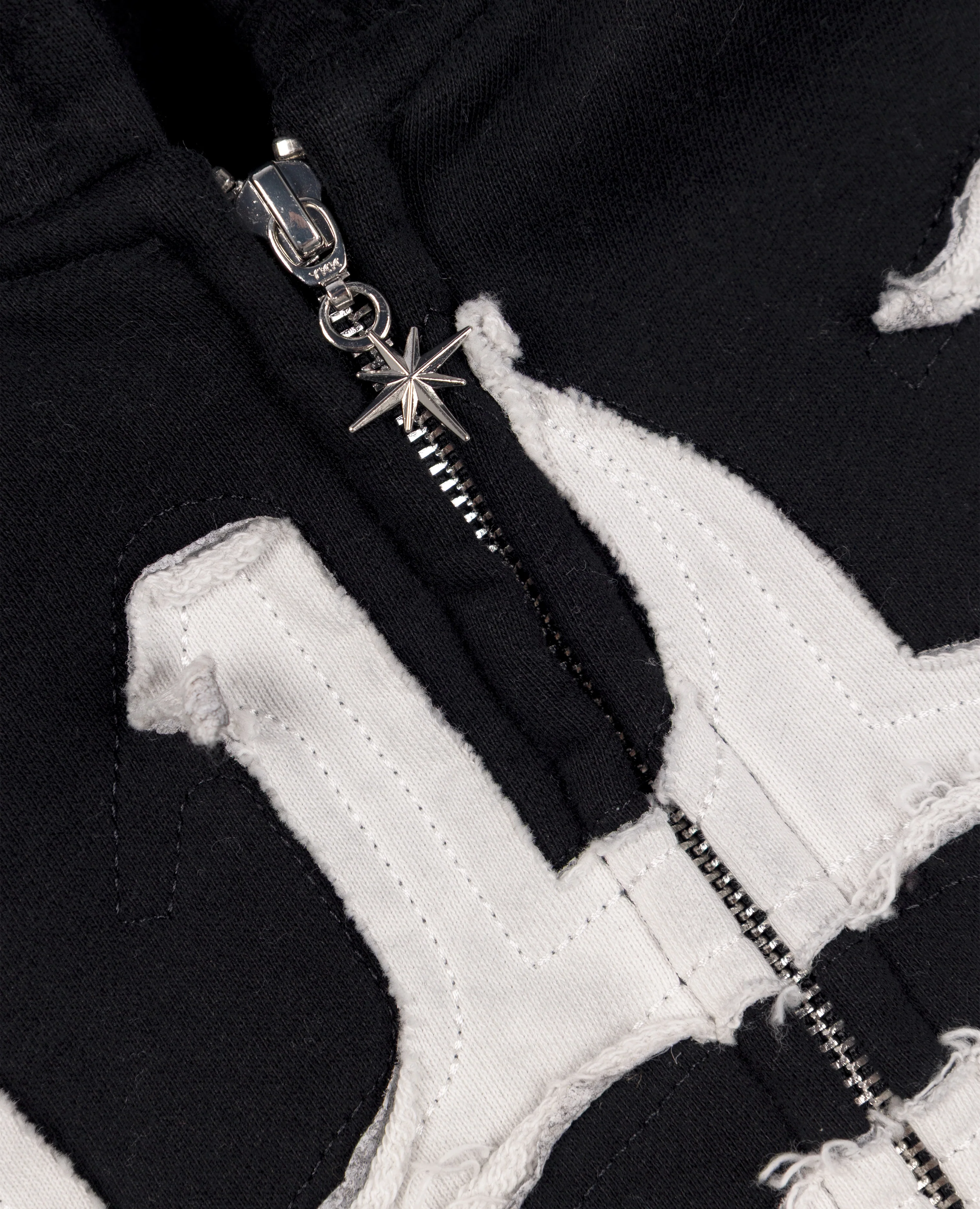 BLACK 6STARS PATCH ZIP - Image 3