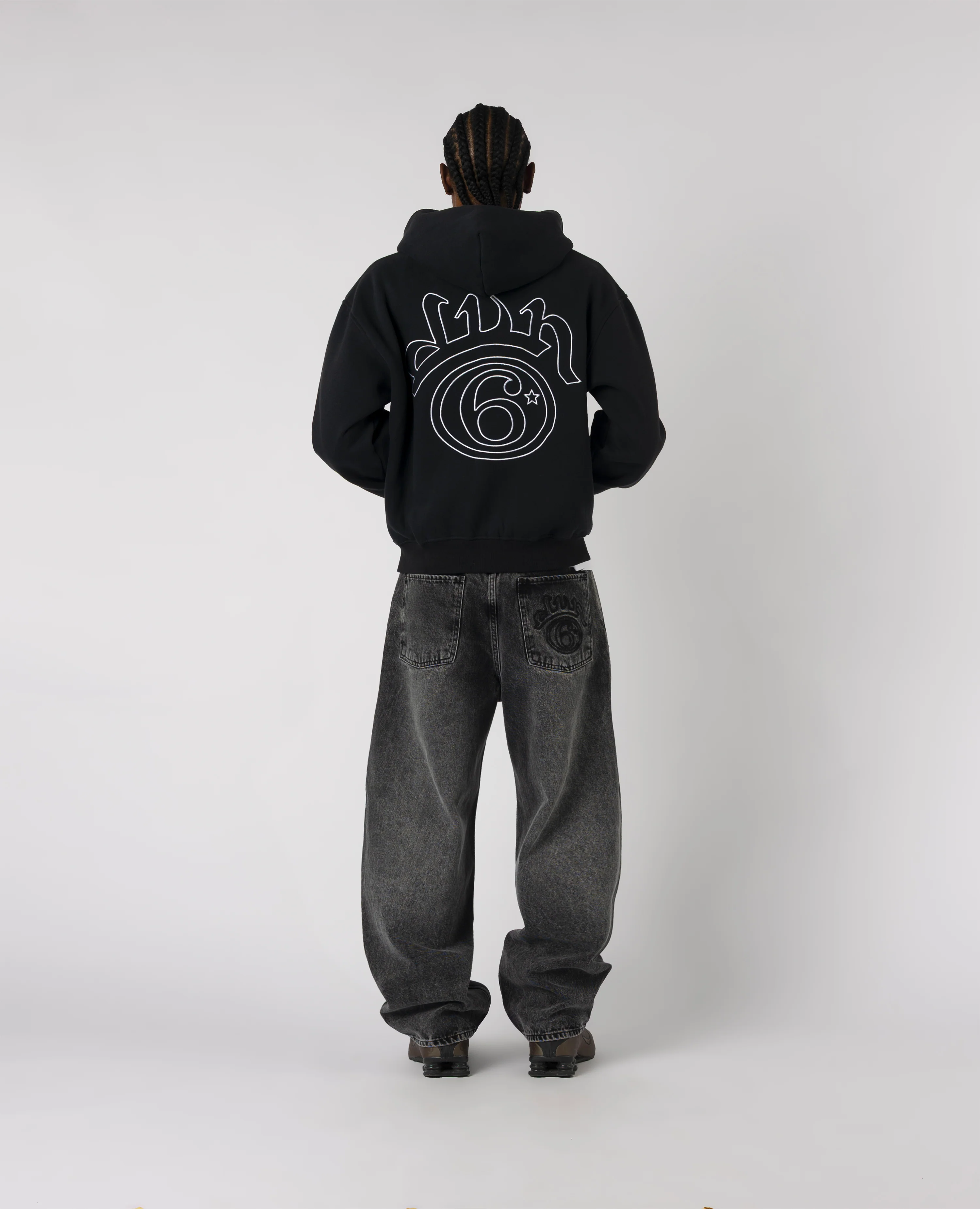 BLACK 6STARS ZIP - Image 3