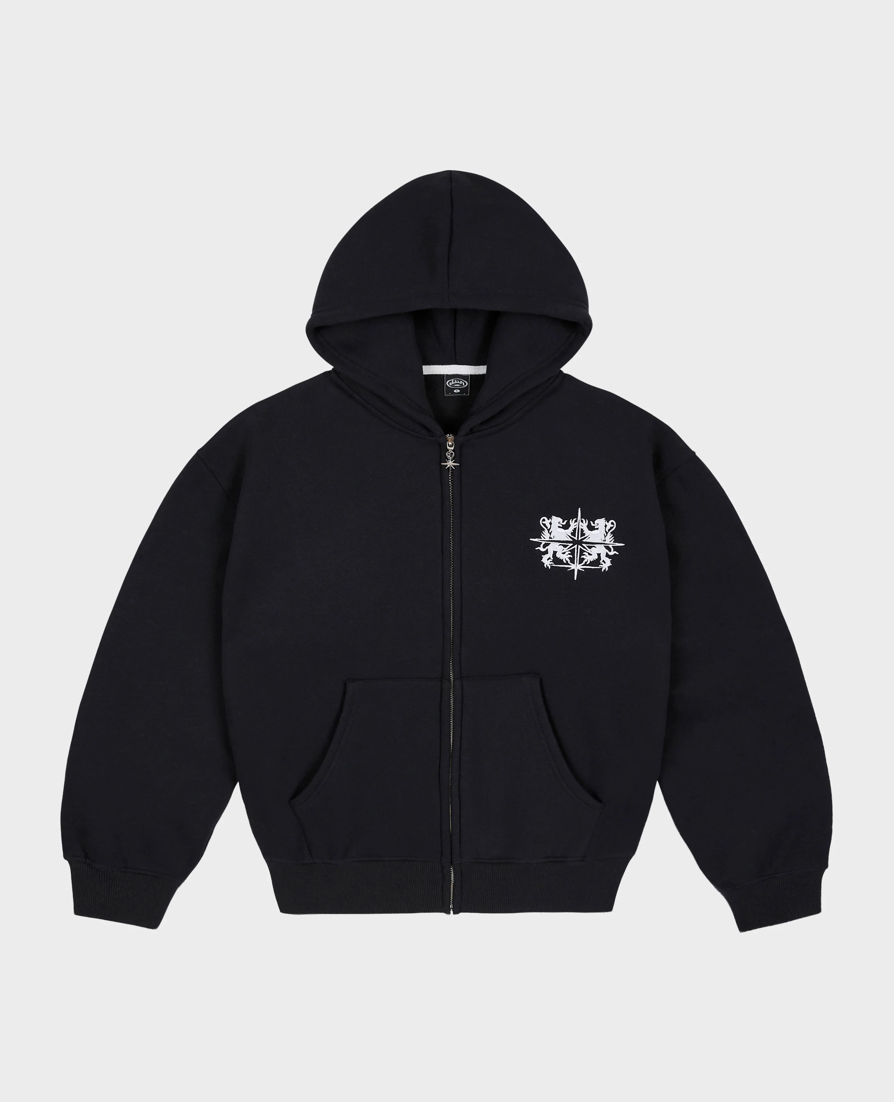 BLACK BLASON ZIP
