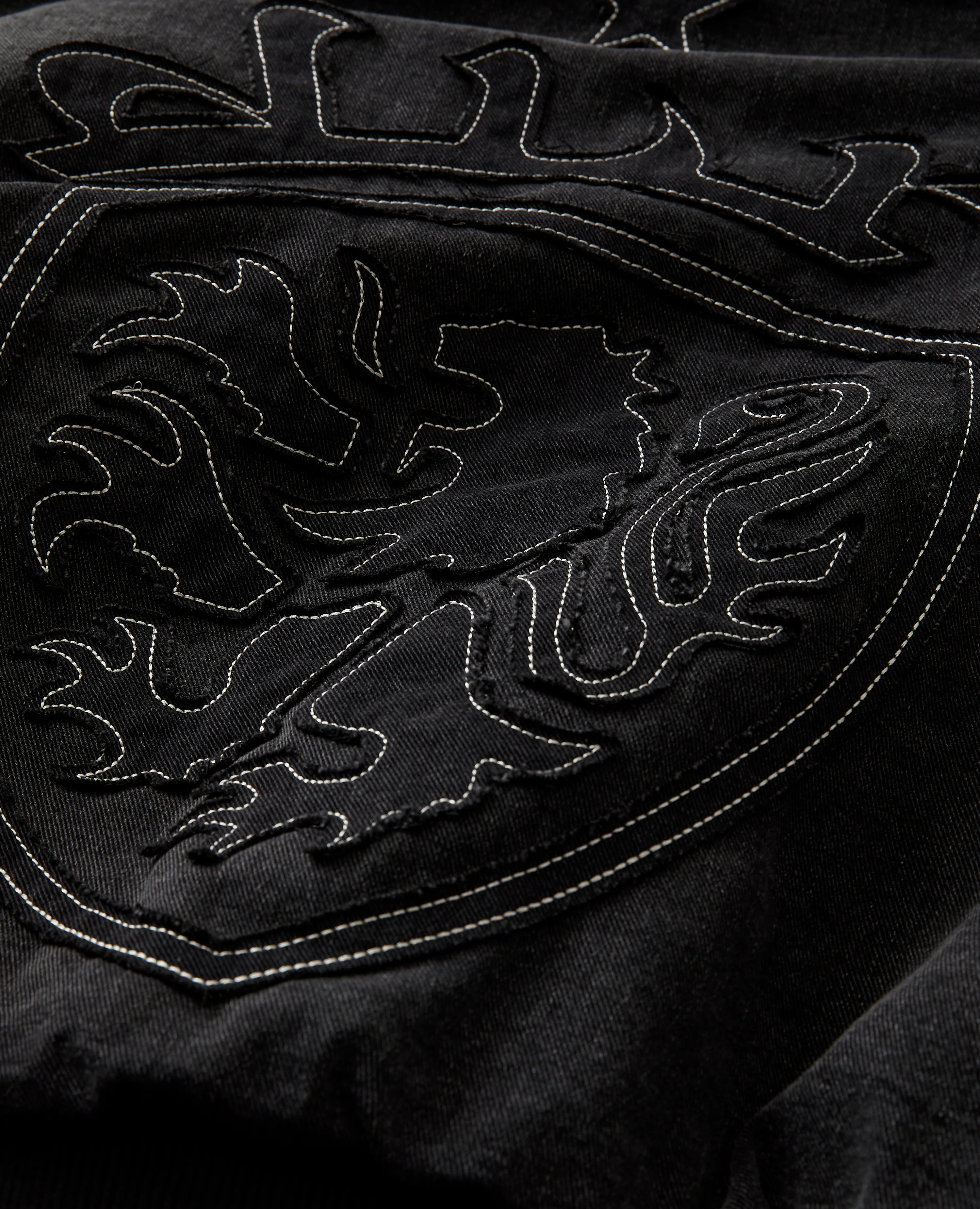 BLACK COAT-OF-ARMS JACKET - Image 6