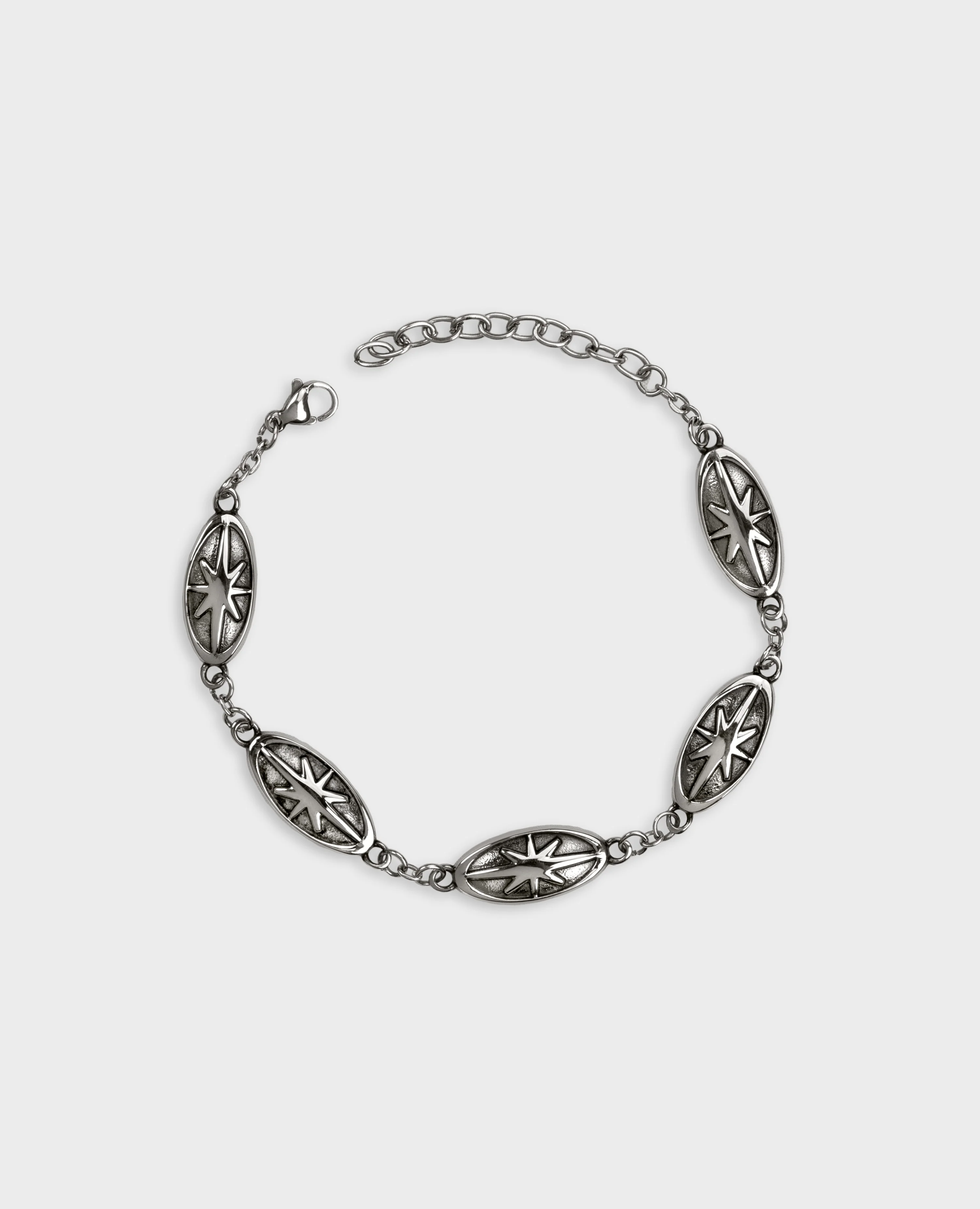 BLACK GLOBE BRACELET