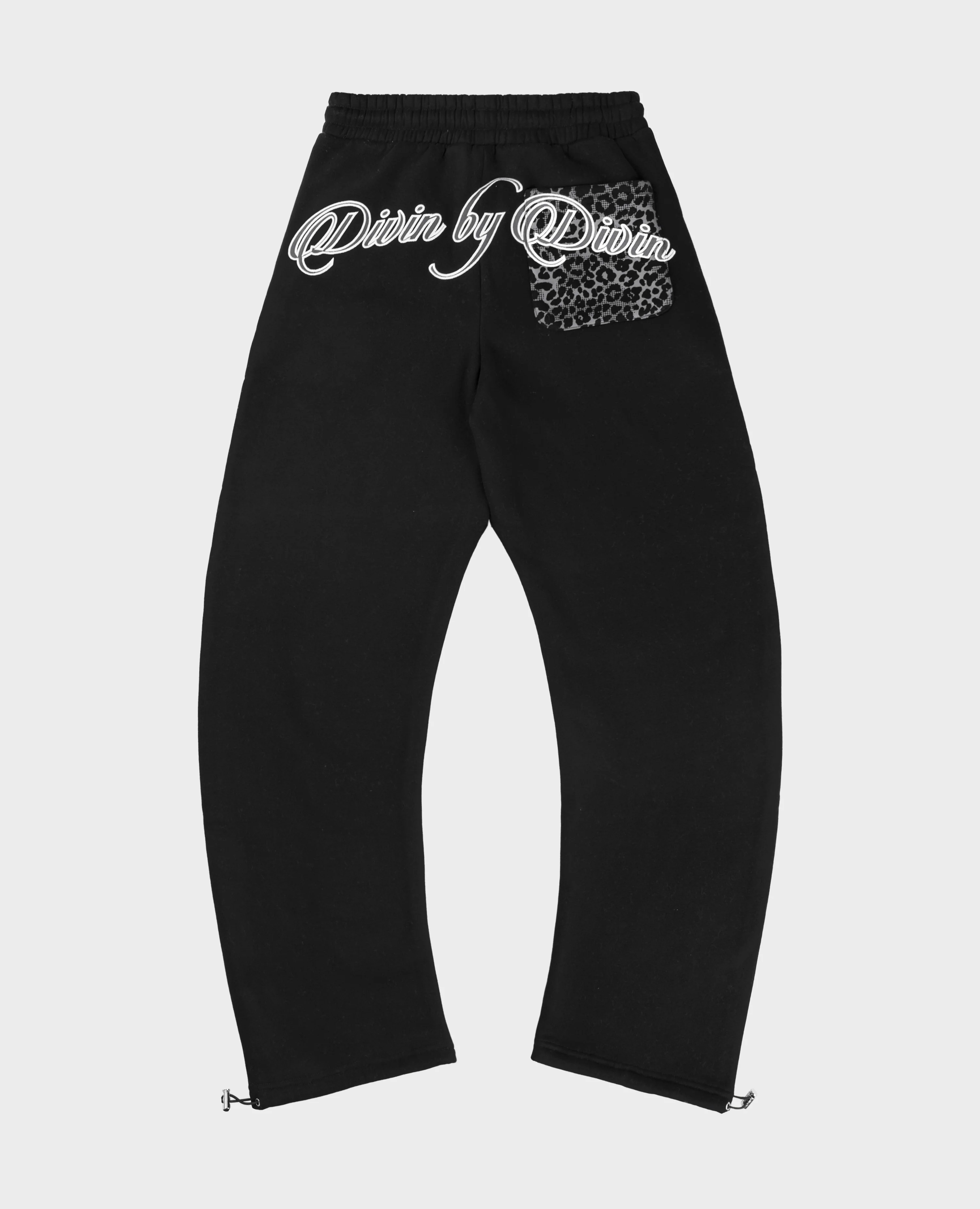 BLACK LEOPARD JOGGER - Image 2
