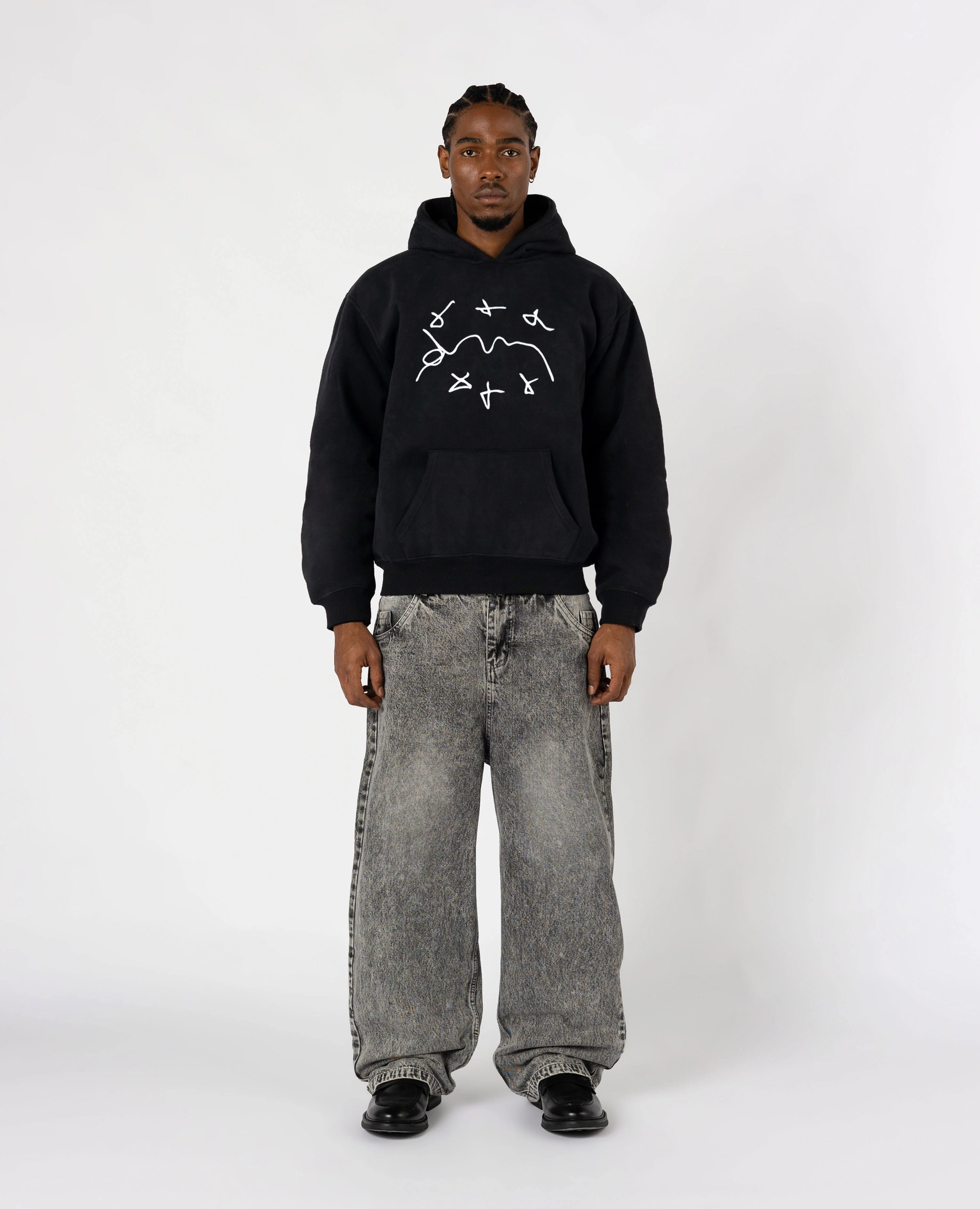 BLACK MARKER HOODIES - Image 2
