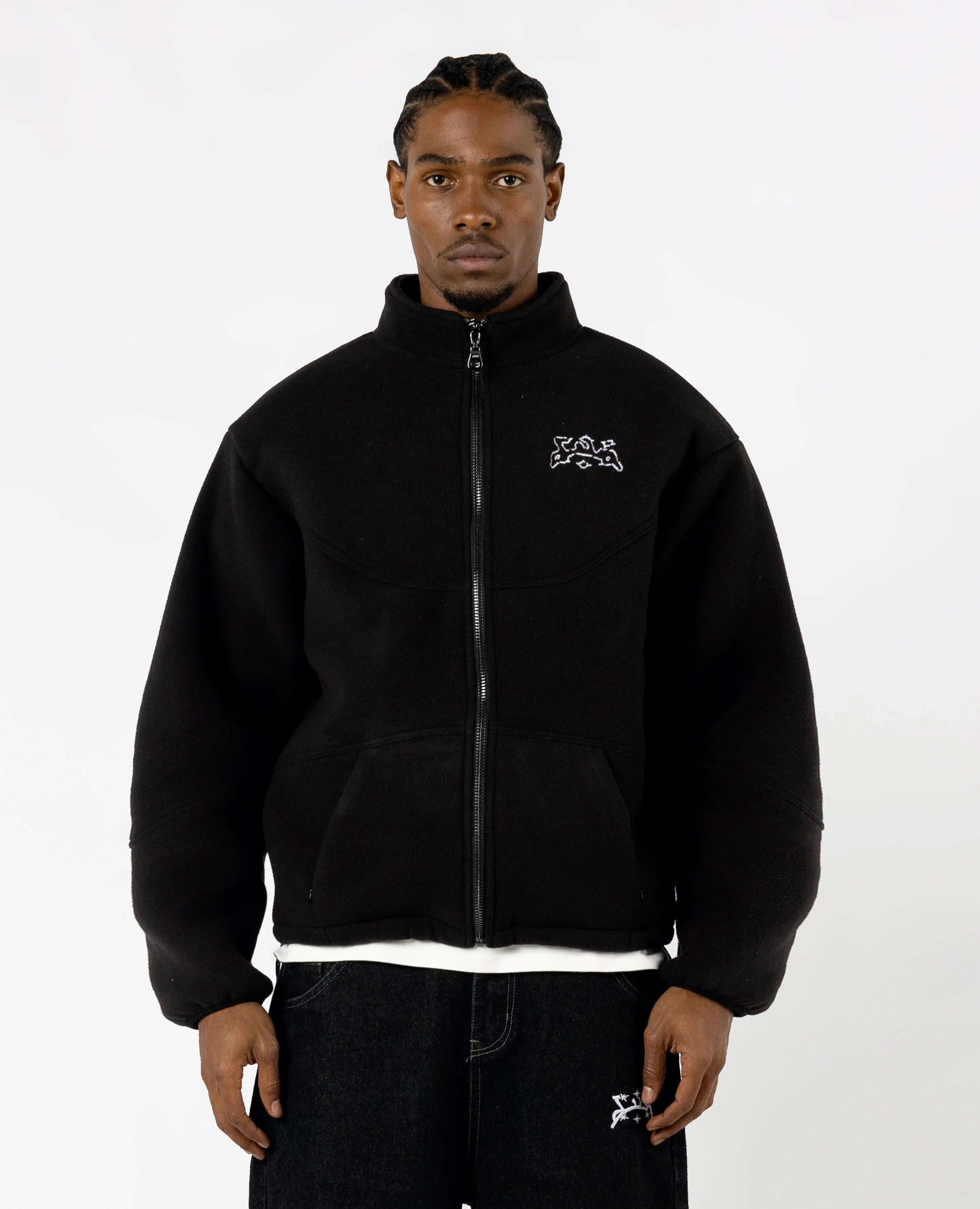 DARK PIXEL FLEECE JACKET - Image 4