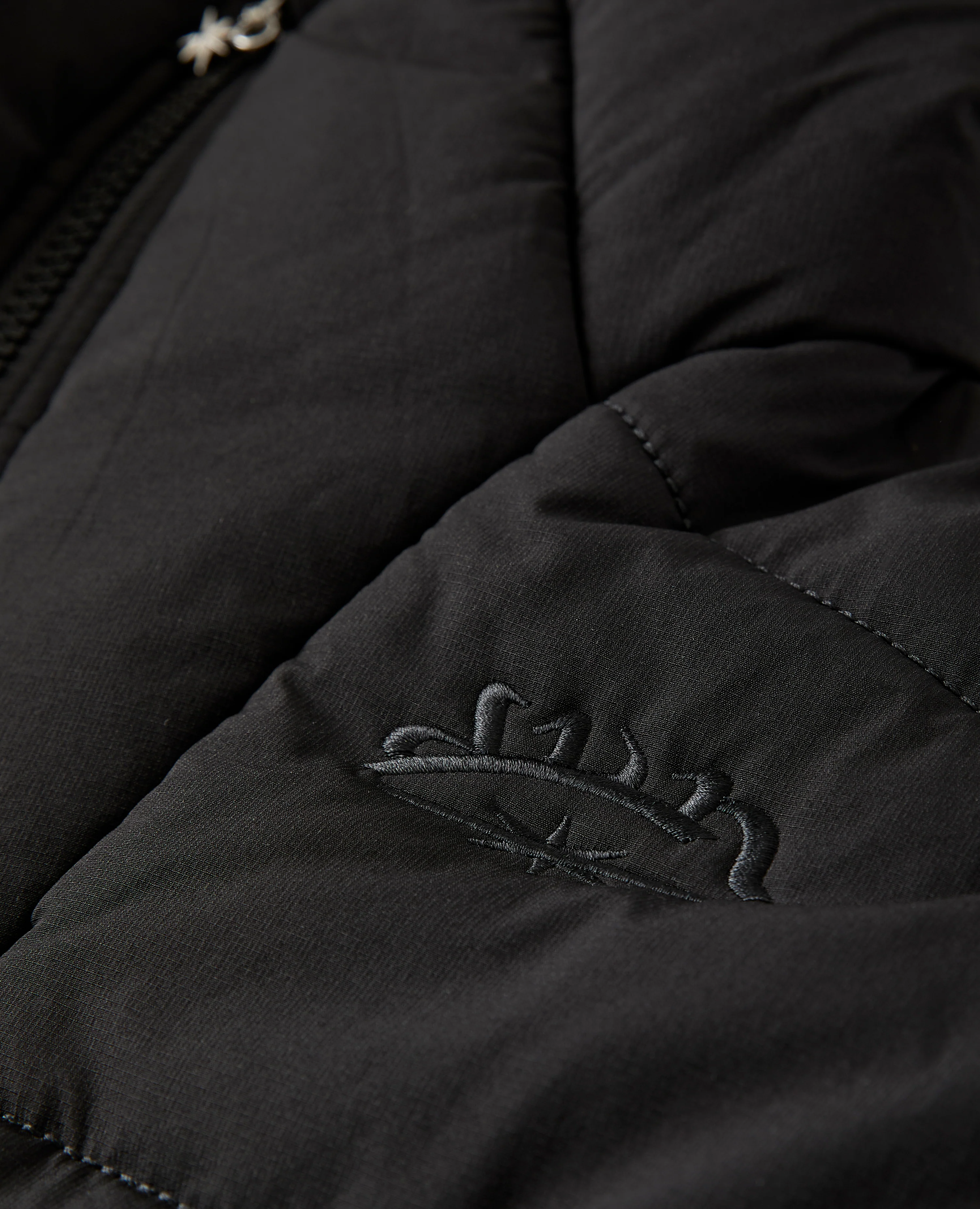 BLACK PUFFER JACKET - Image 7