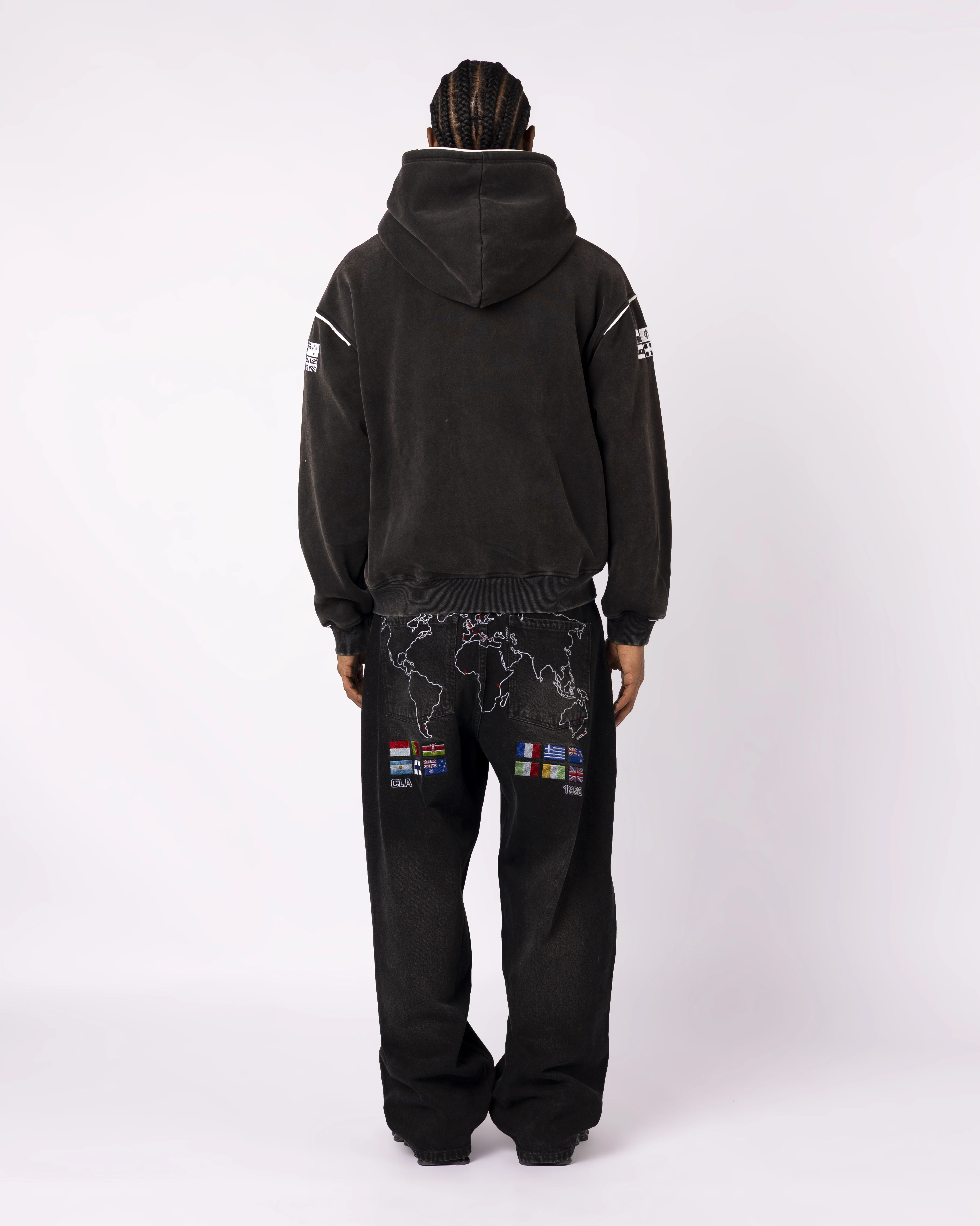 BLACK RALLY CREW ZIP - Image 3