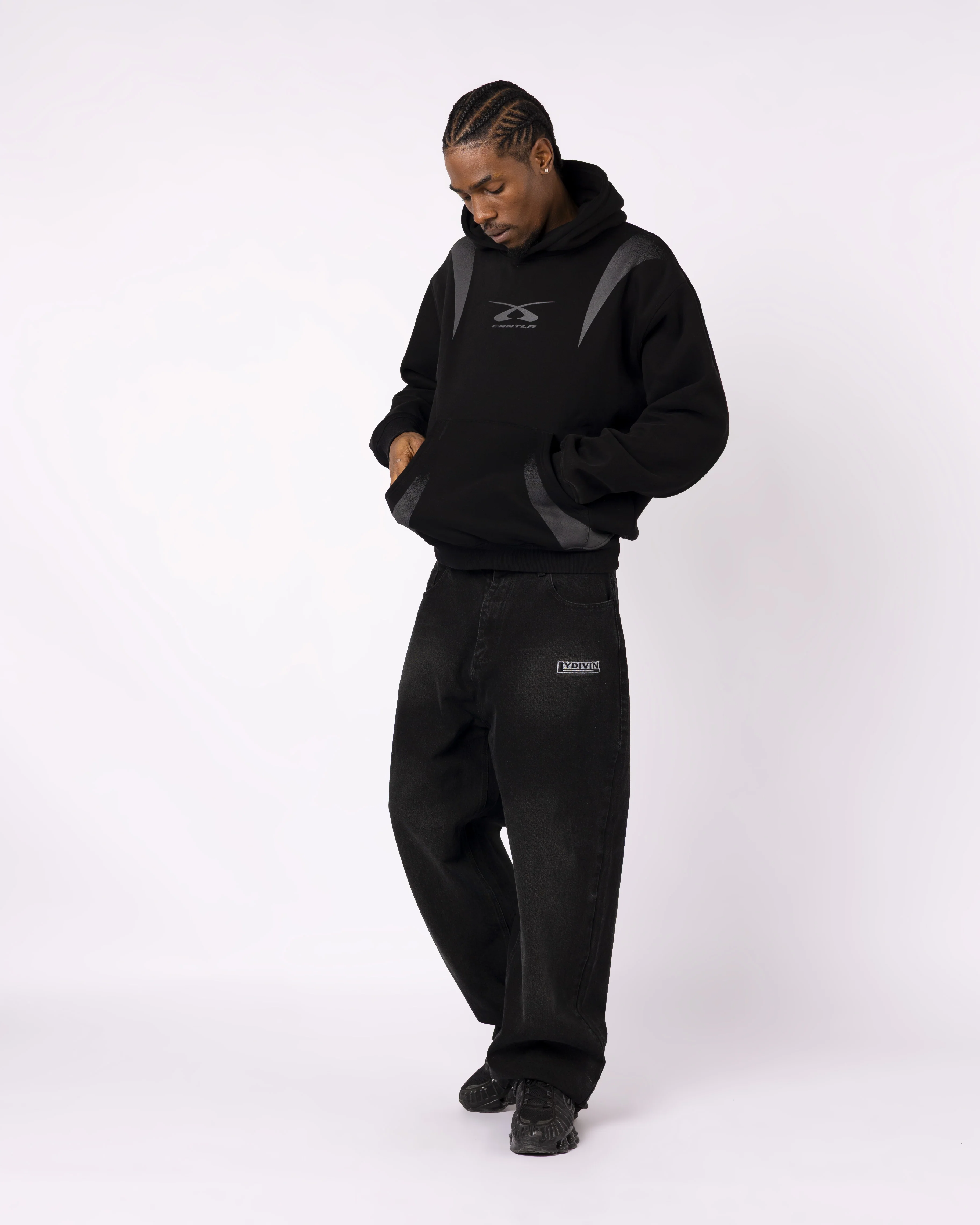 BLACK RALLY HOODIE - Image 2