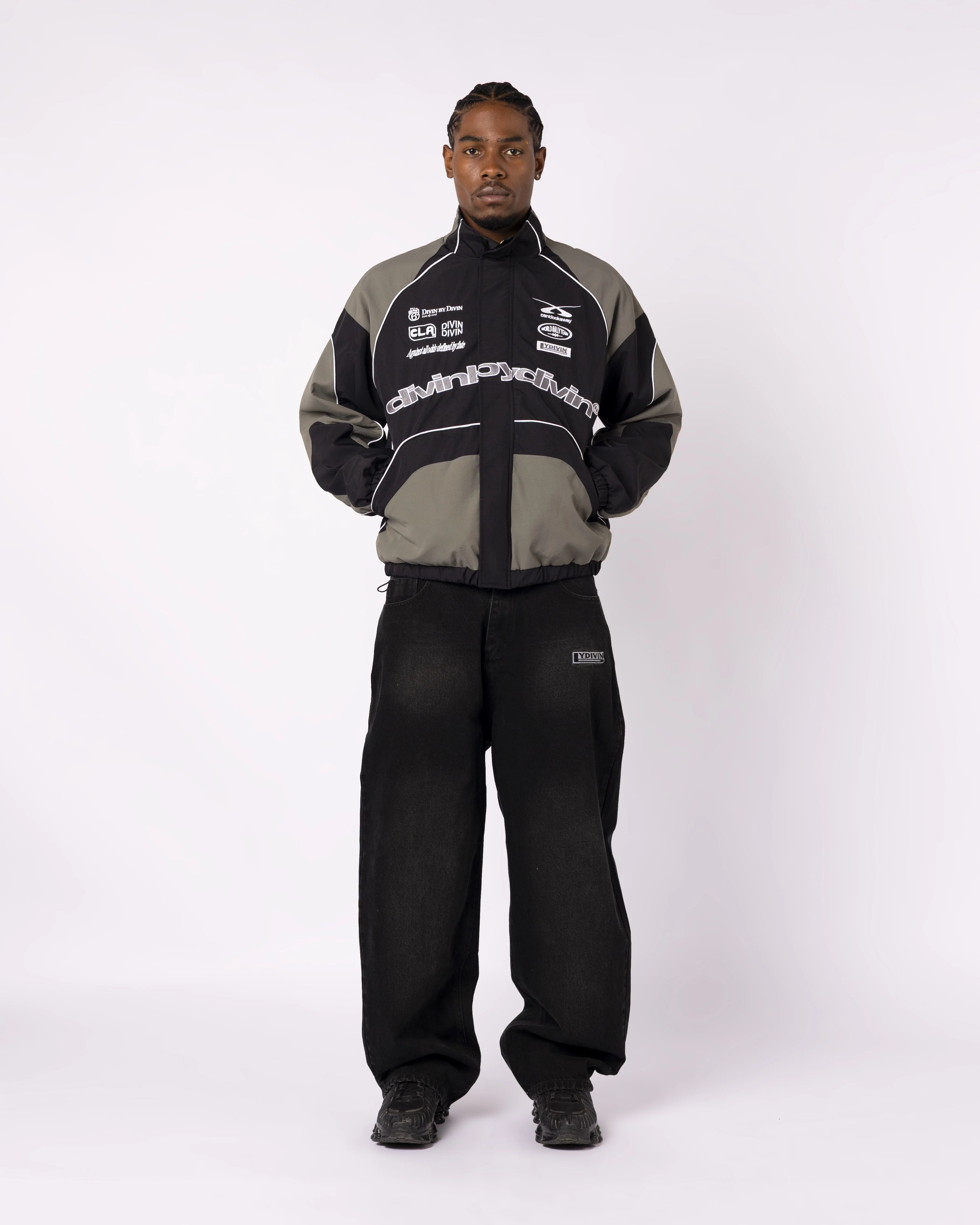 BLACK RALLY TRACKSUIT JACKET - Image 5