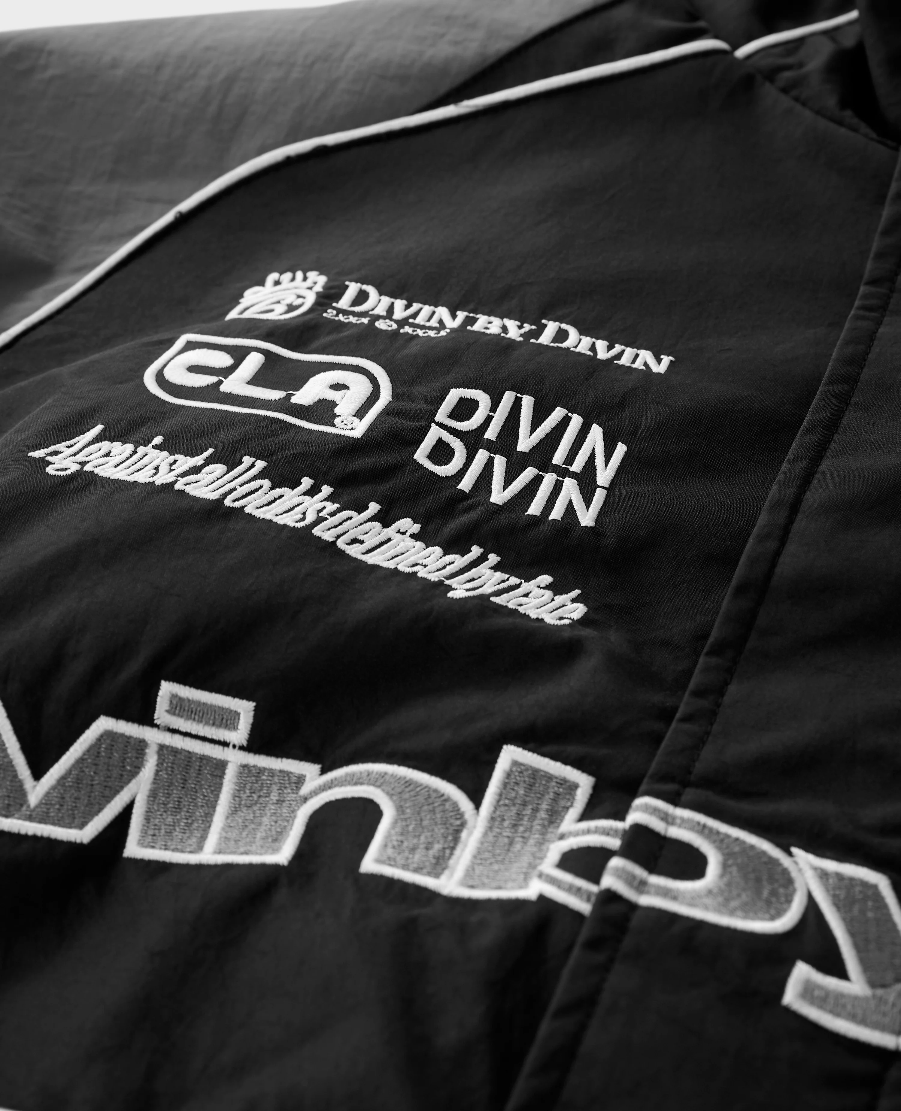 BLACK RALLY TRACKSUIT JACKET - Image 6