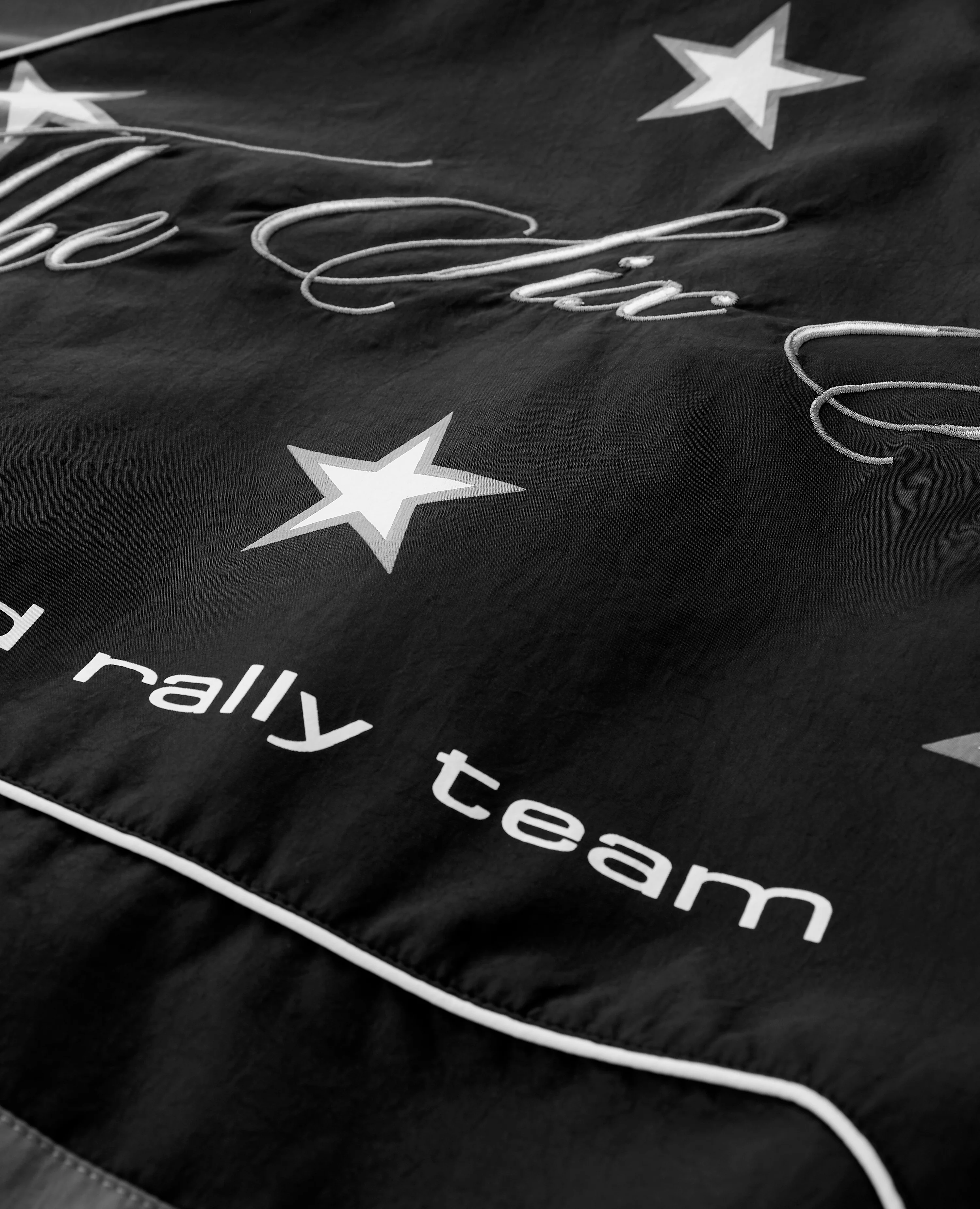 BLACK RALLY TRACKSUIT JACKET - Image 7