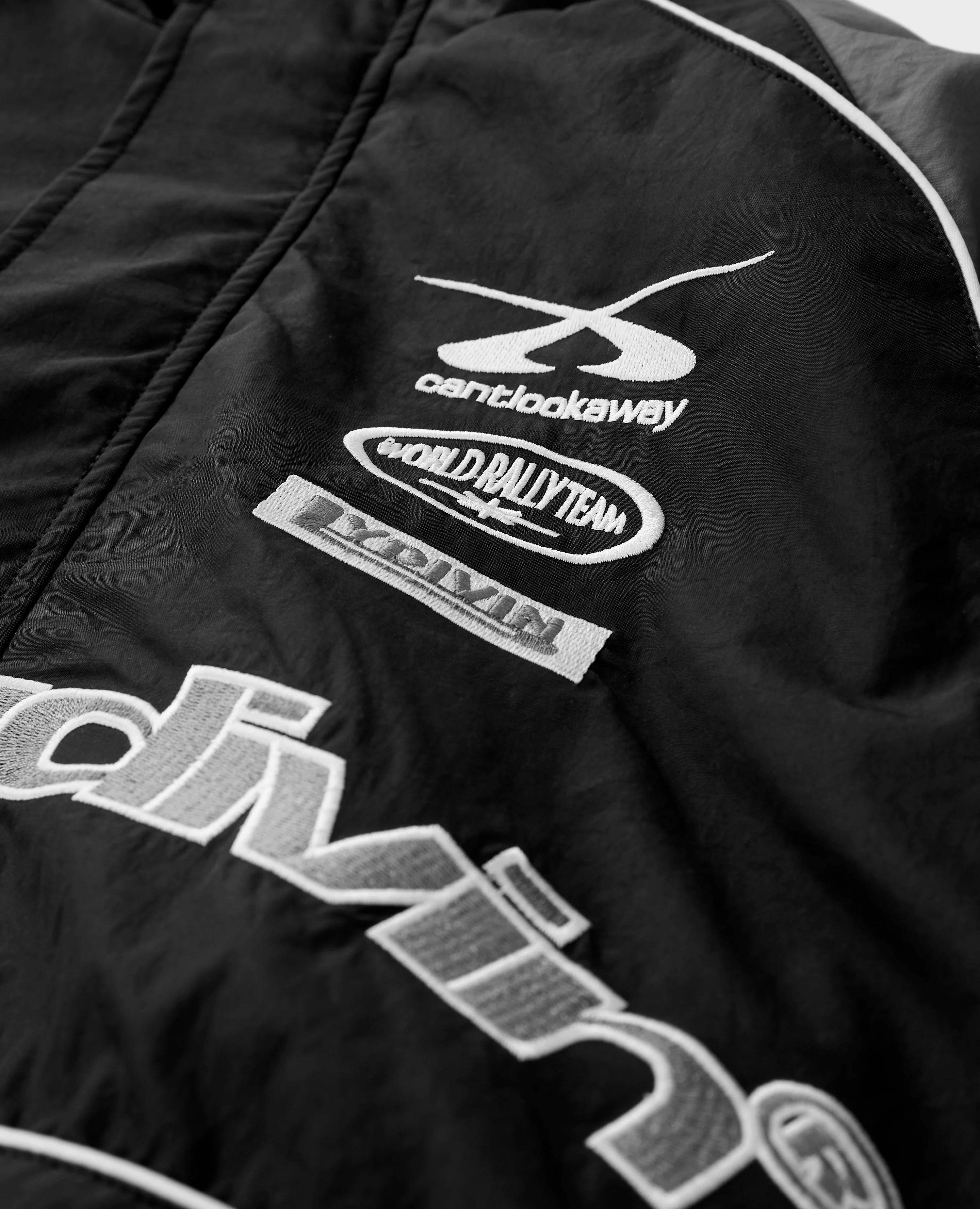 BLACK RALLY TRACKSUIT JACKET - Image 8