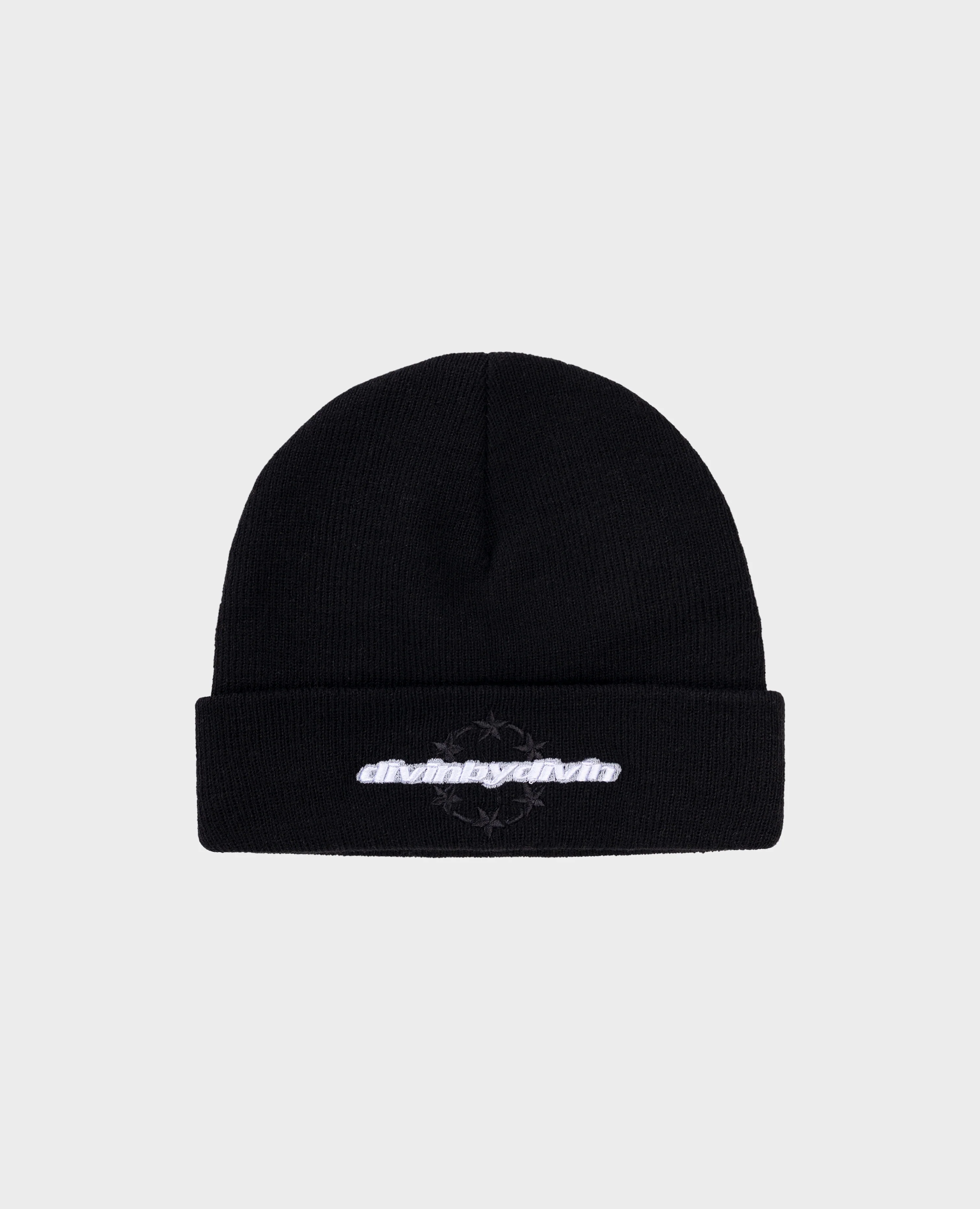 BLACK SNOW BEANIE