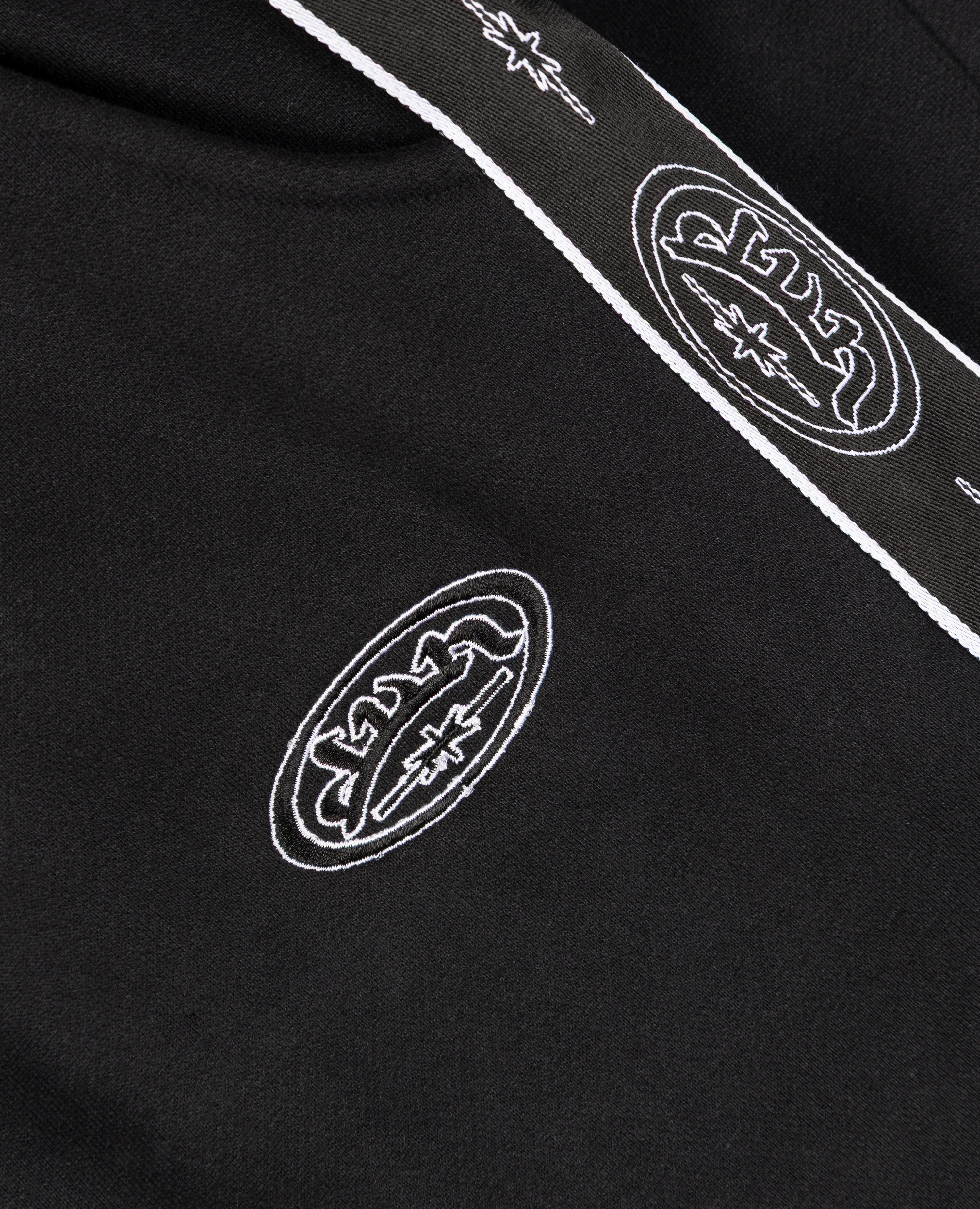 BLACK SPORT STRIPE T-SHIRT - Image 2