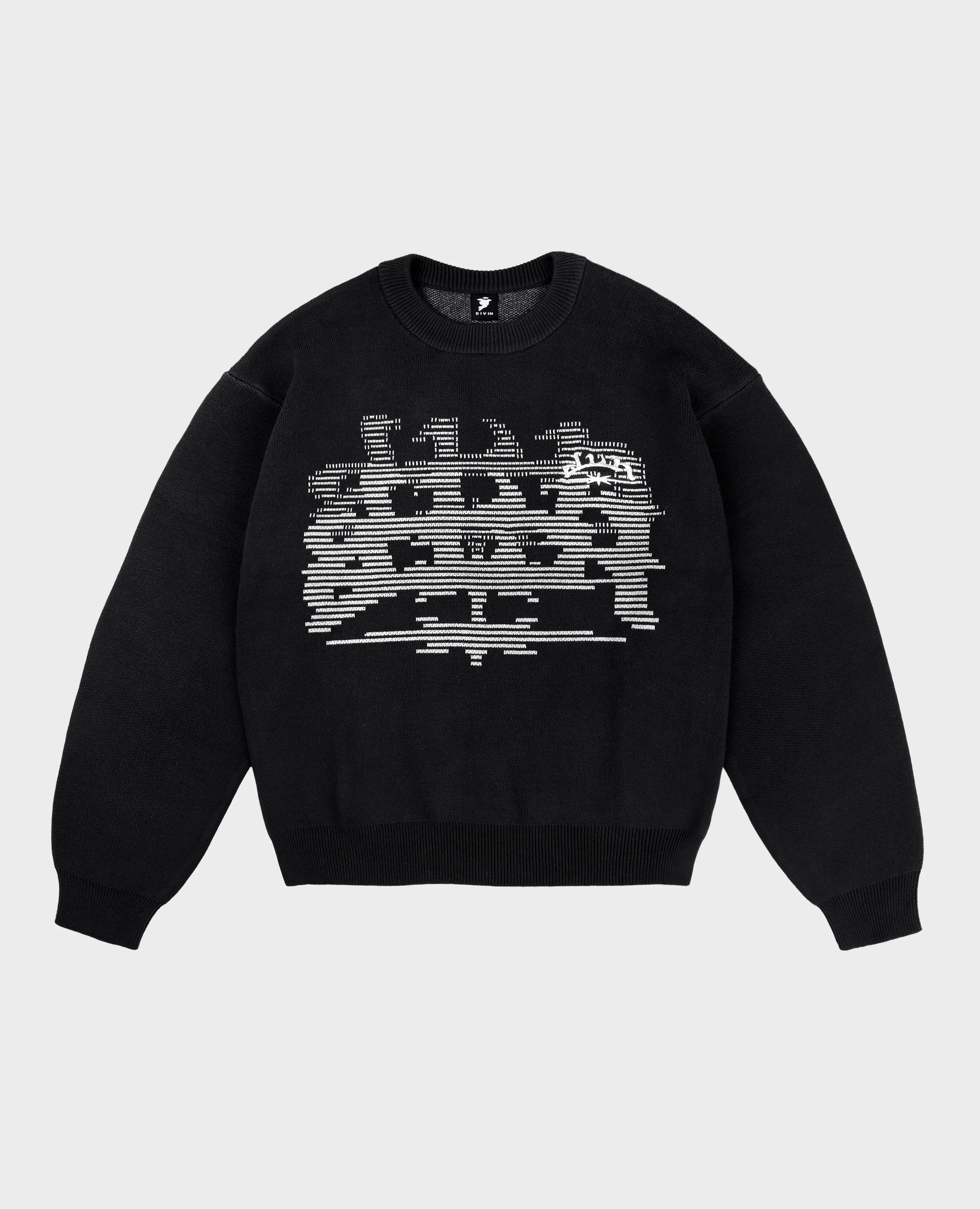 BLACK STRAT KNIT