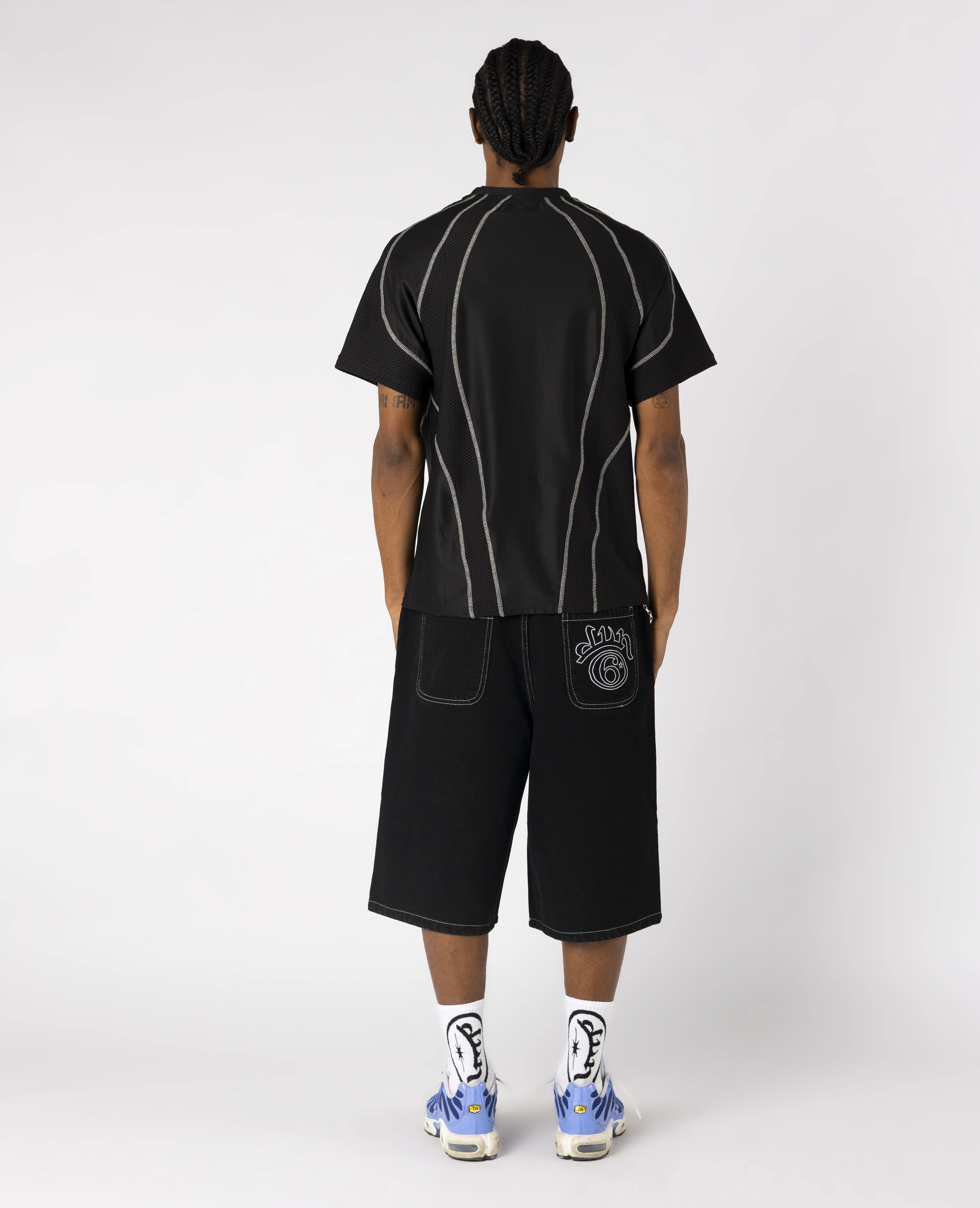 BLACK TECH LINES T-SHIRT - Image 10