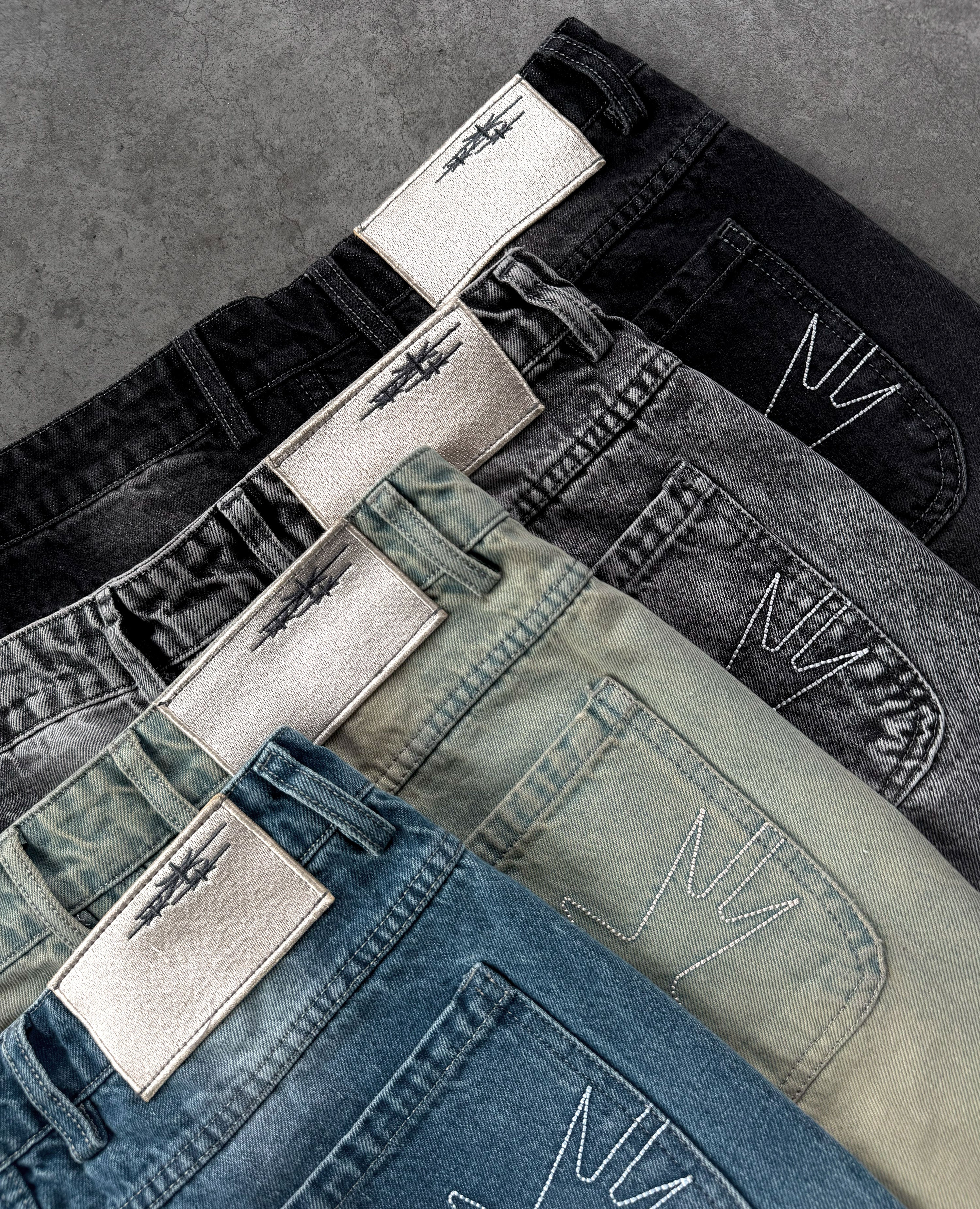 BLACK WASHED DENIM - Image 9