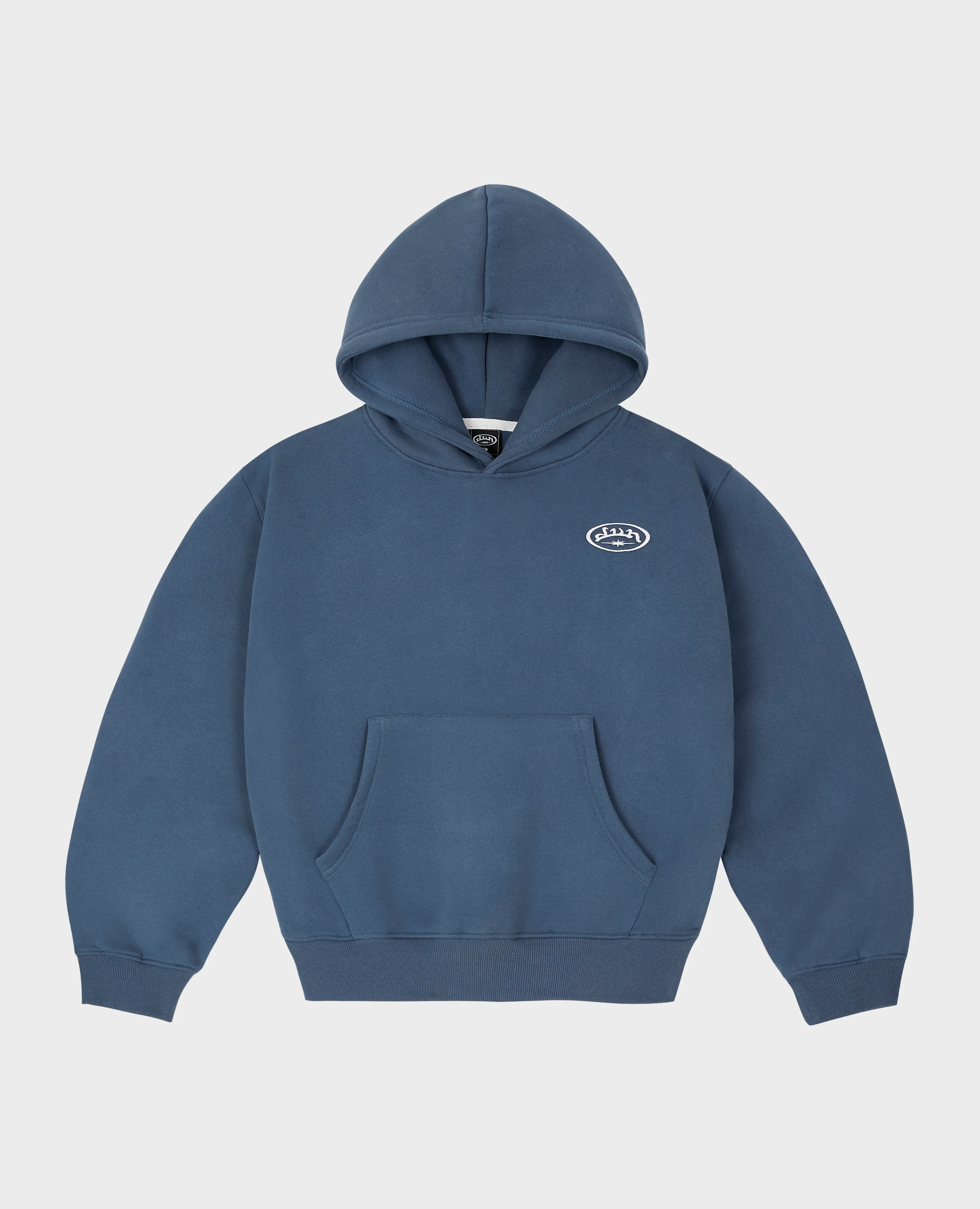 DARKBLUE 6STARS HOODIE - Image 2