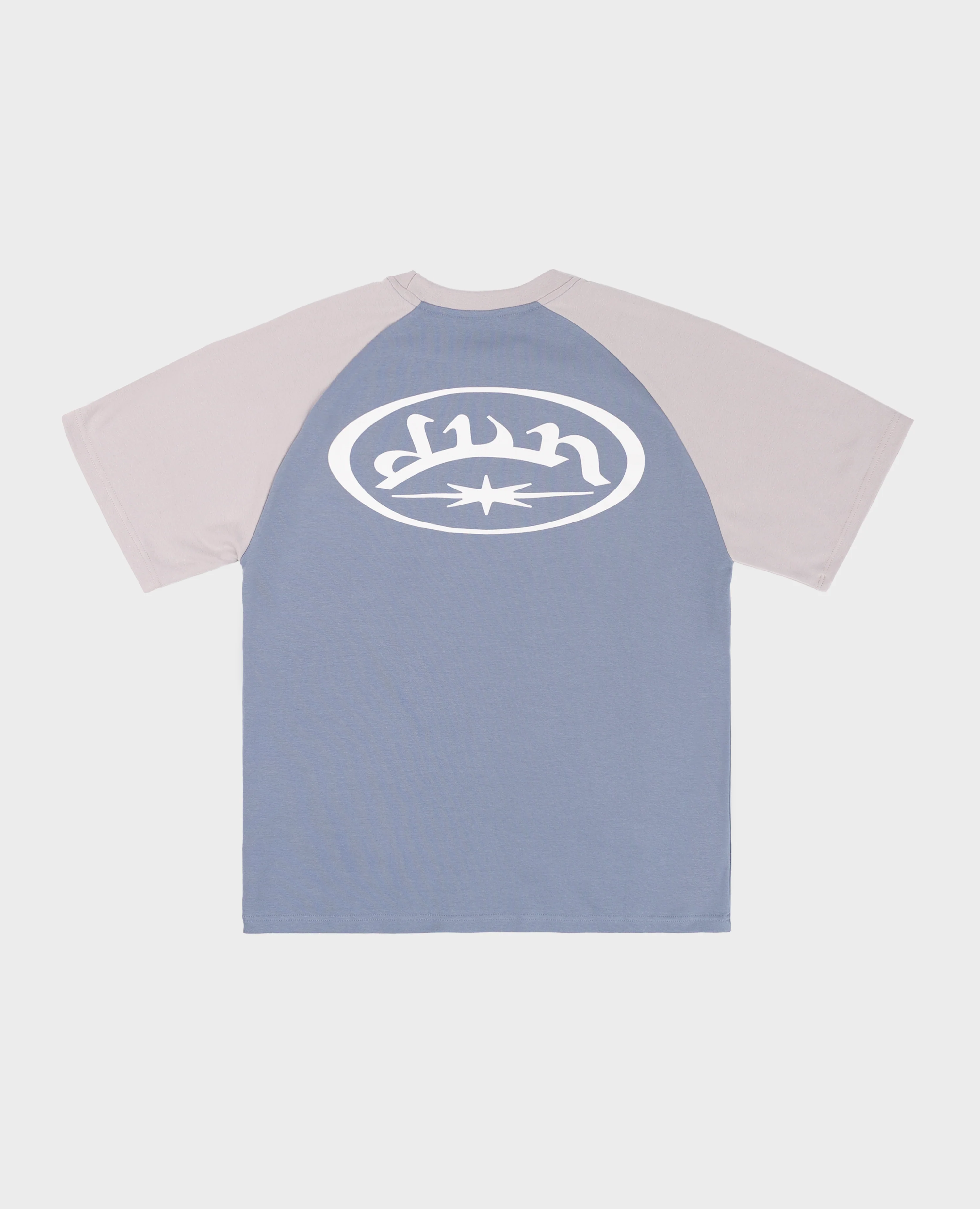 BLUE FUTURA1 RAGLAN T-SHIRT