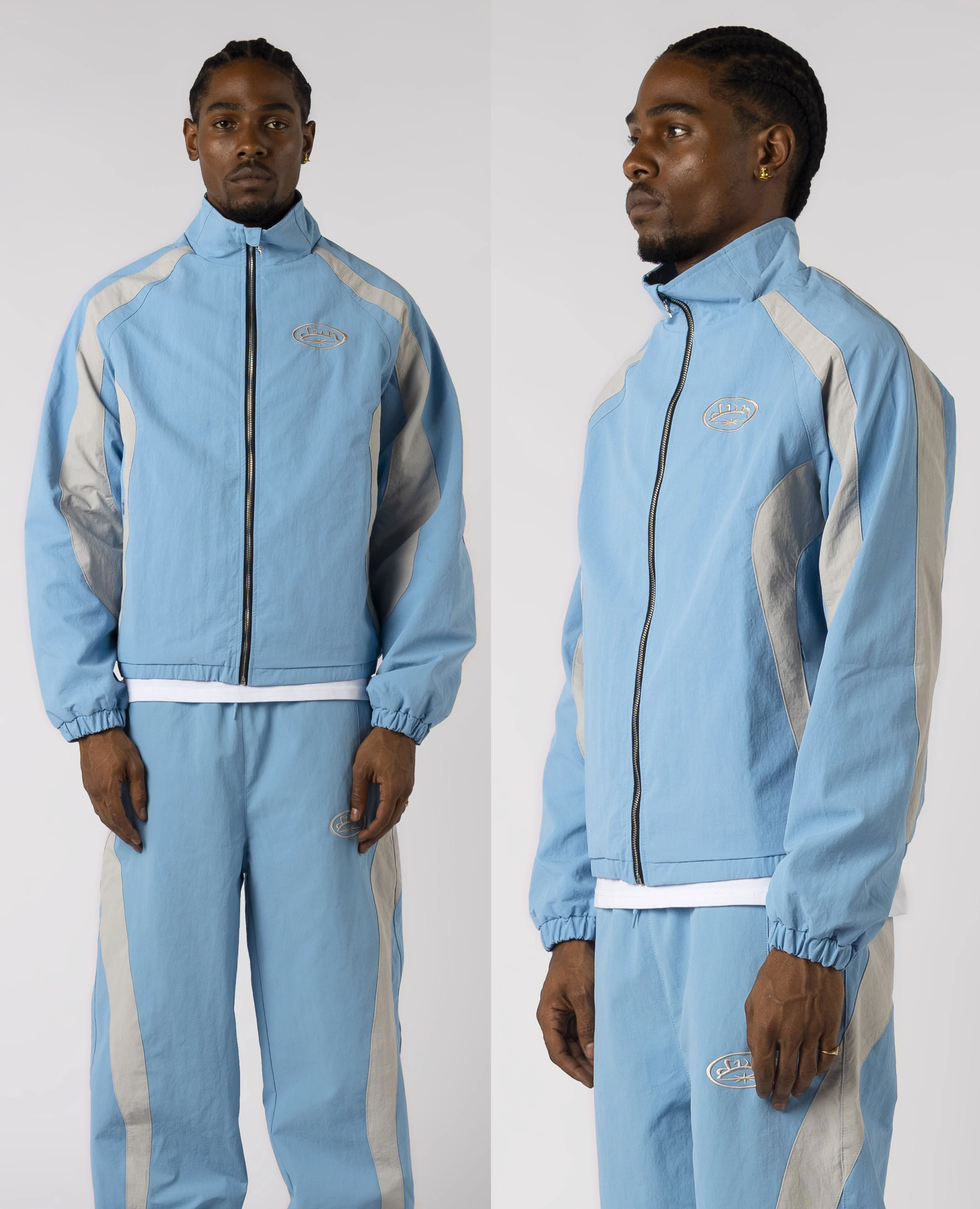 BLUE FUTURA1 TRACKSUIT JACKET - Image 4