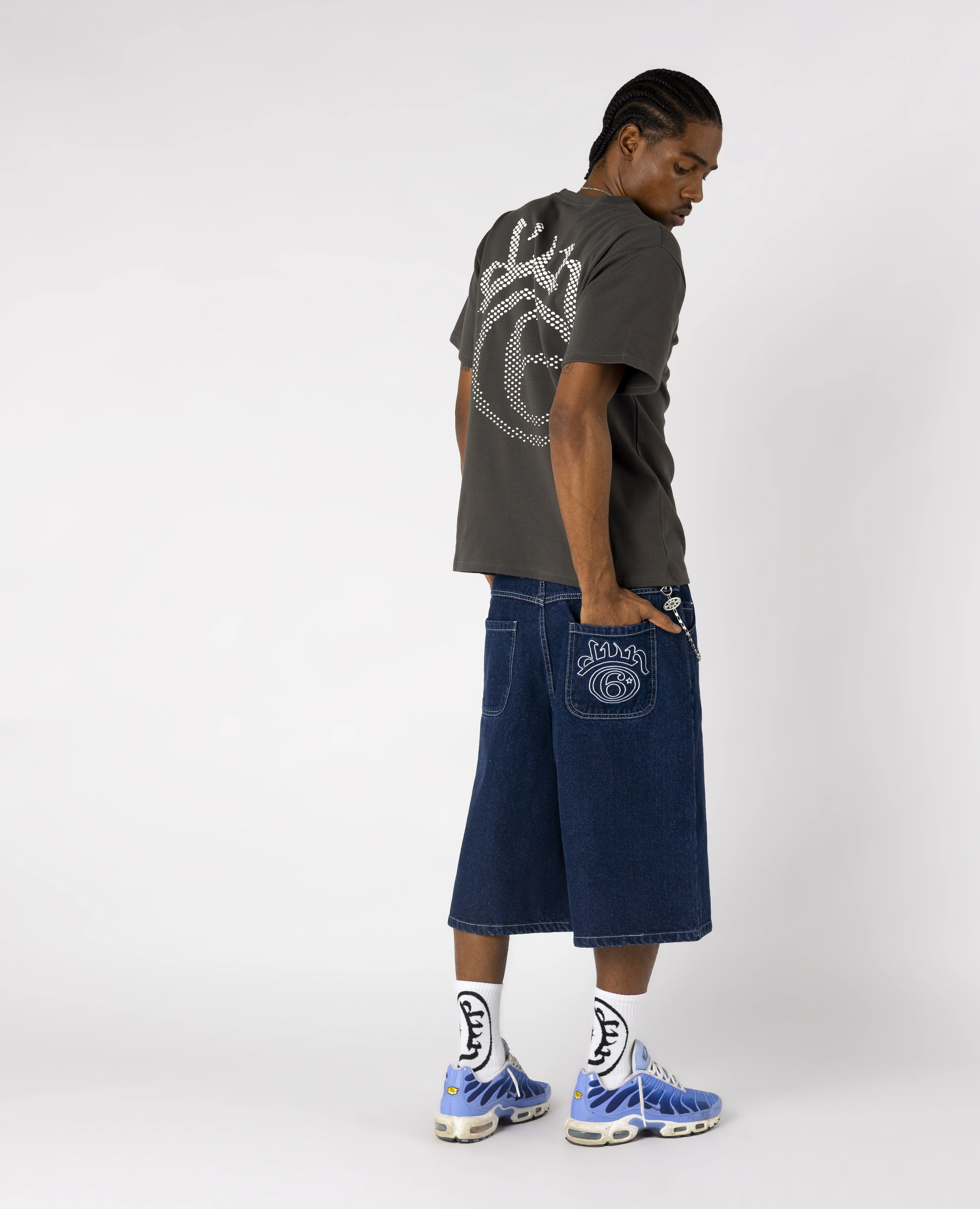 BLUE SIX DENIM JORTS - Image 8