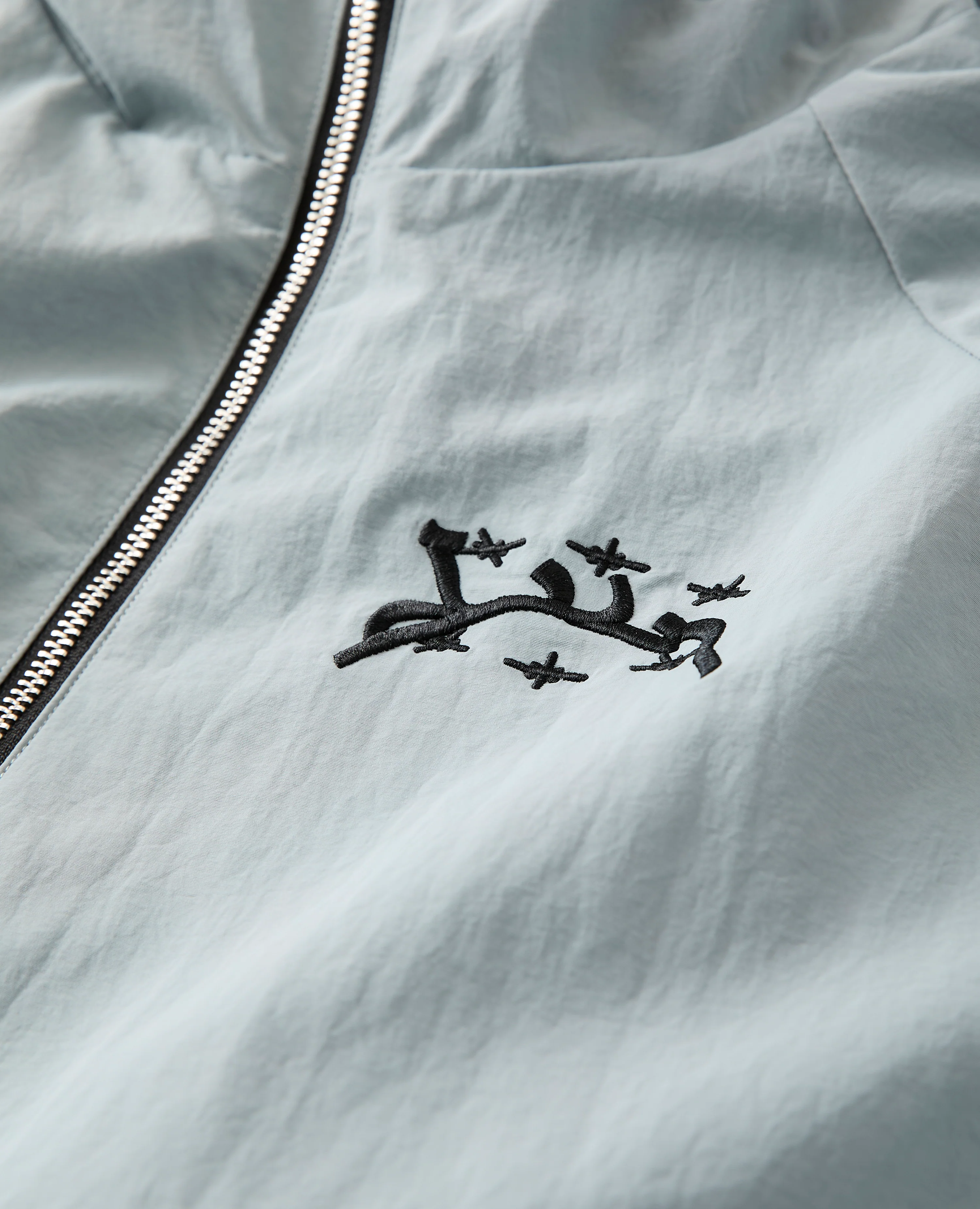 BLUE WINDBREAKER JACKET - Image 8