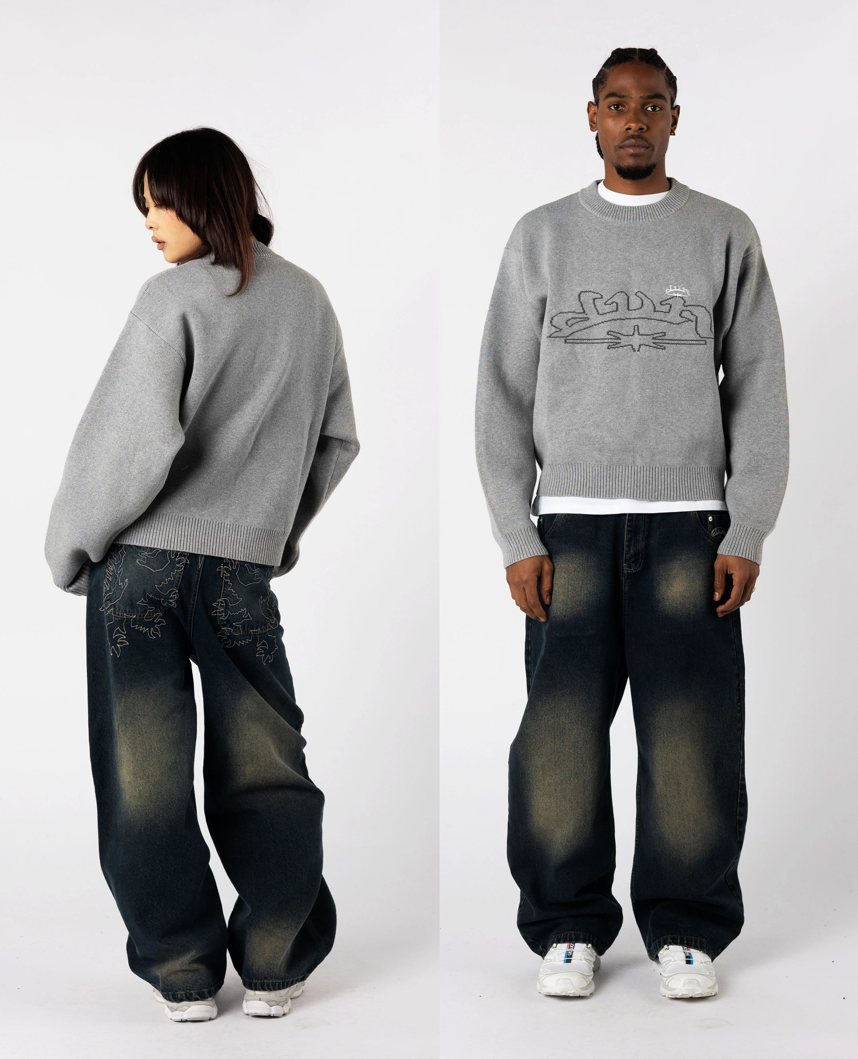 GREY KNITWEAR - Image 2