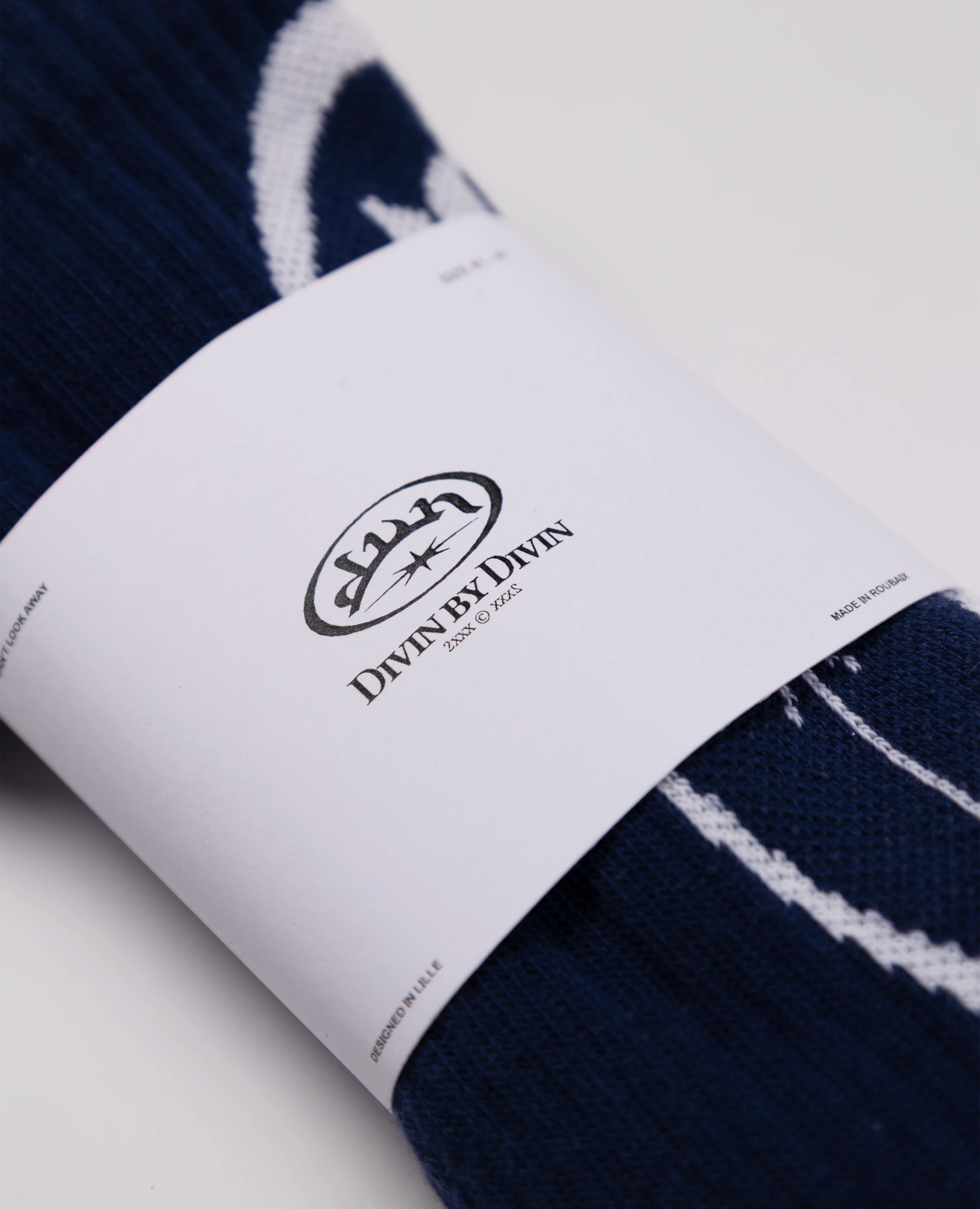 DARK BLUE SOCKS - MADE IN ROUBAIX - Image 5