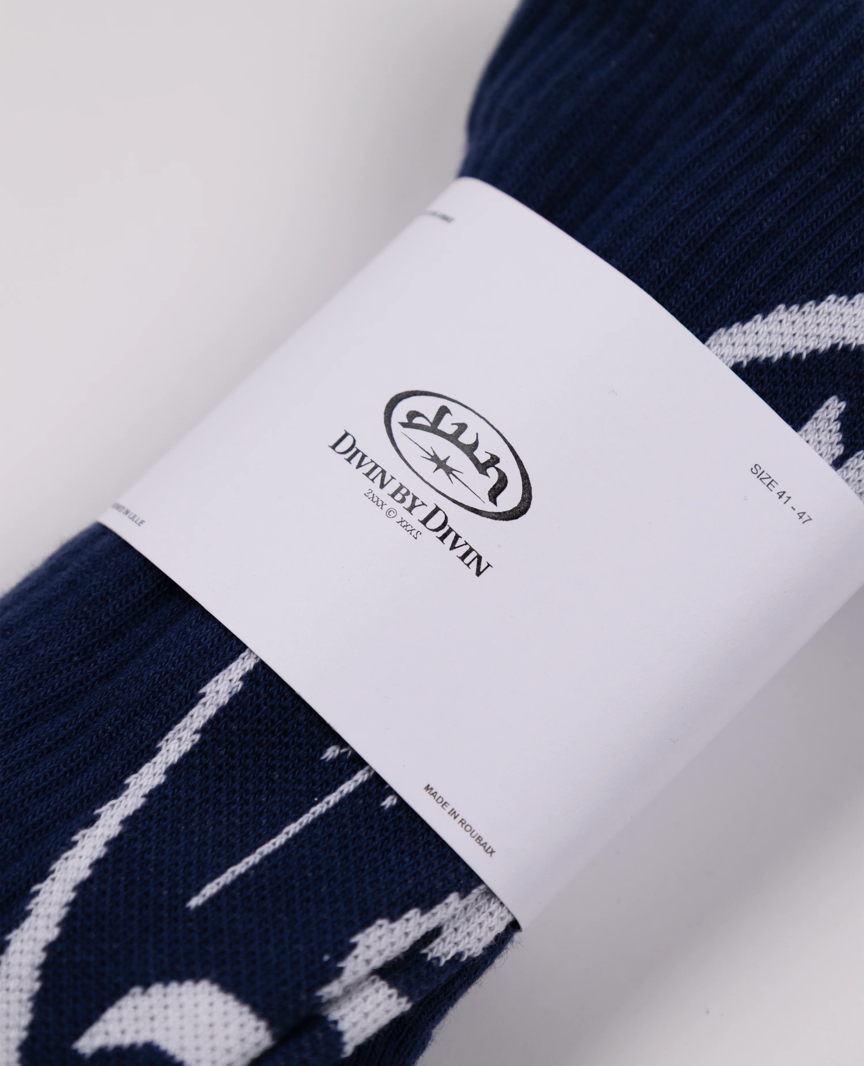 DARK BLUE SOCKS - MADE IN ROUBAIX - Image 6