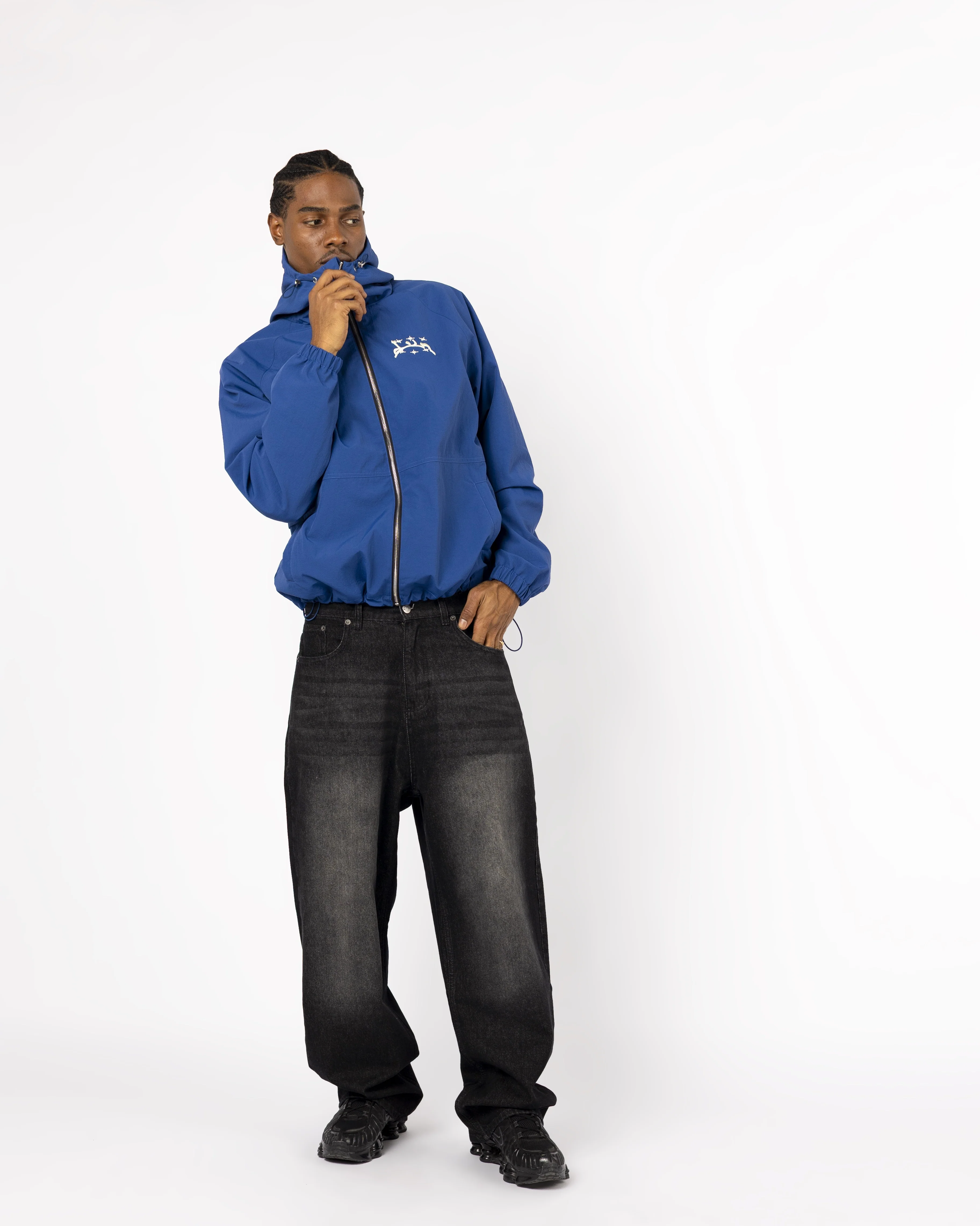 DARKBLUE WINDBREAKER JACKET - Image 4
