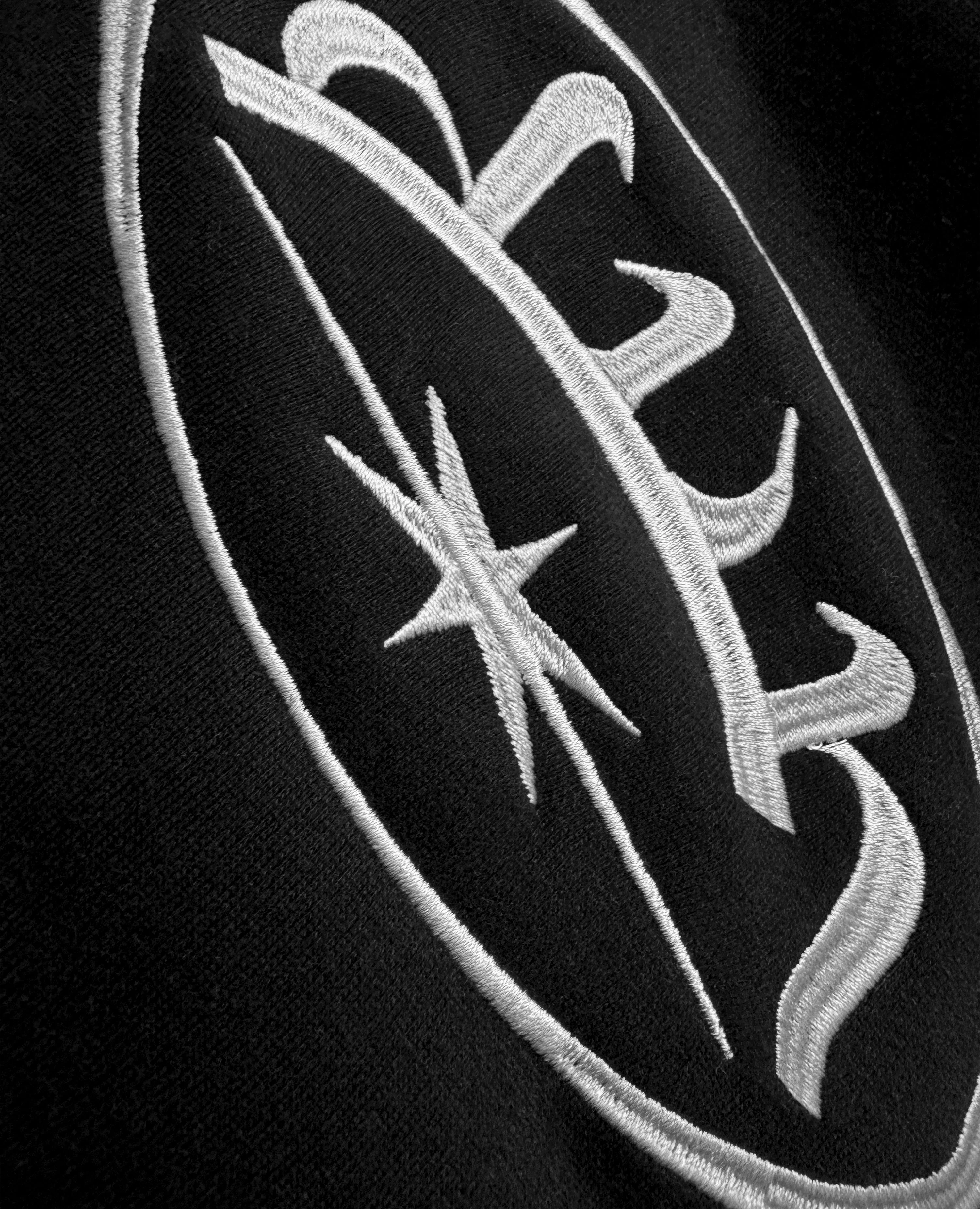 BLACK COMPASS HOODIE - Image 2
