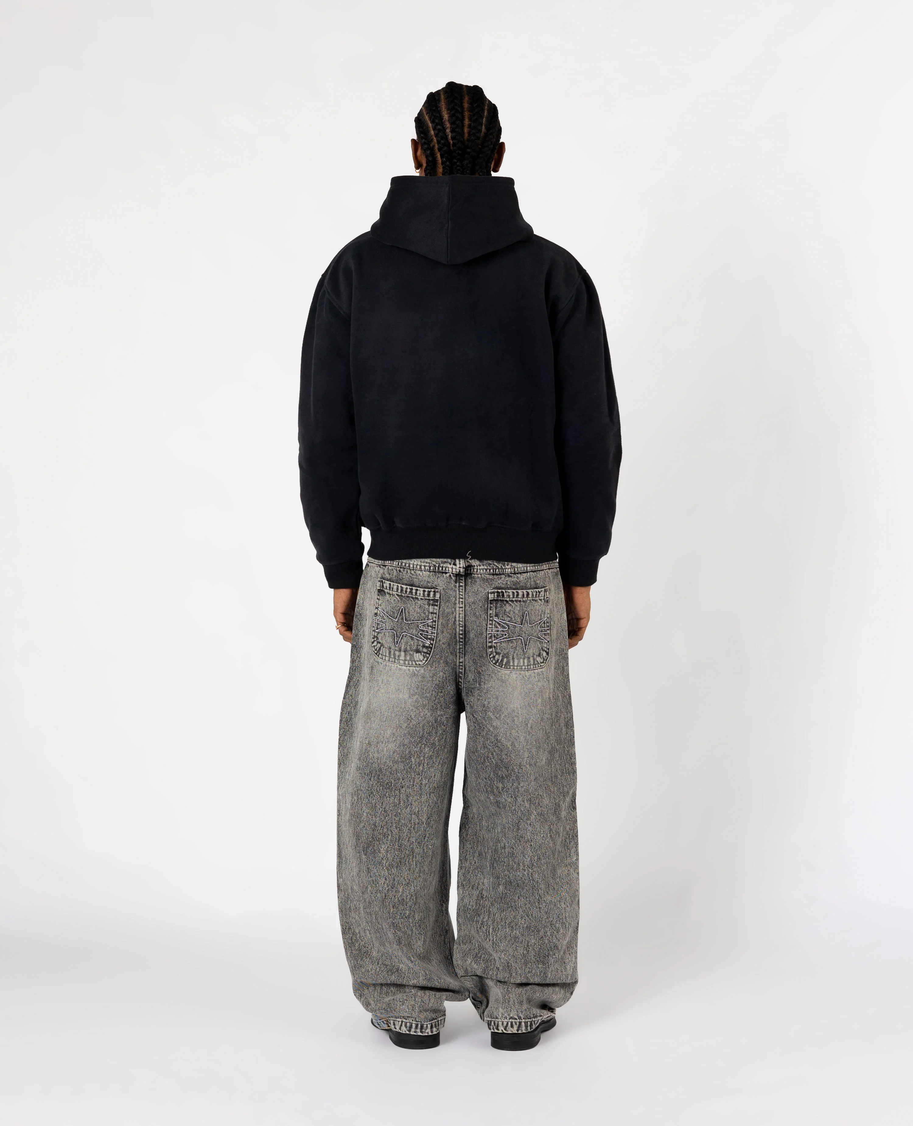 BLACK SPIDER HOODIE - Image 3