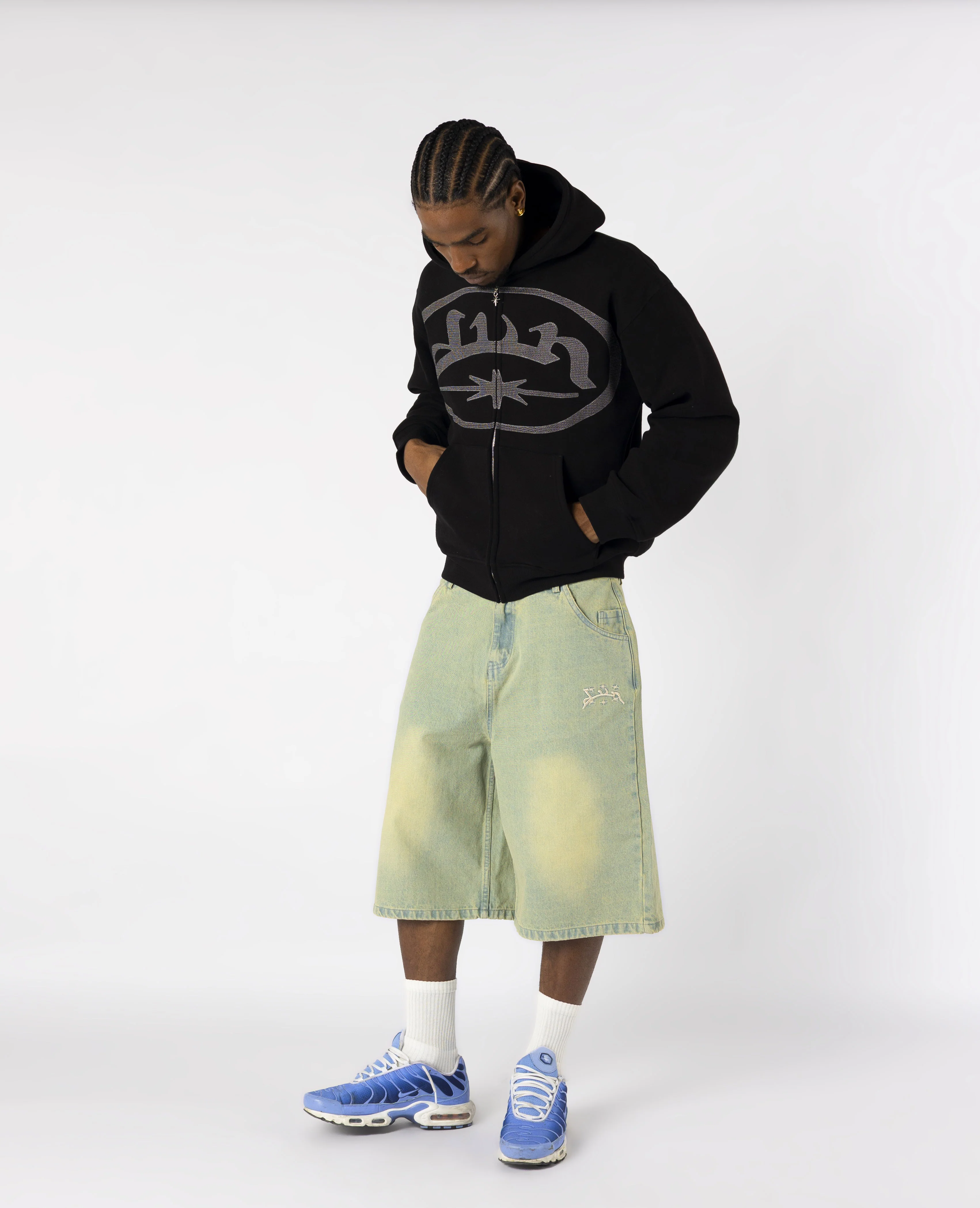 BLACK OVERLOGO ZIP - Image 2