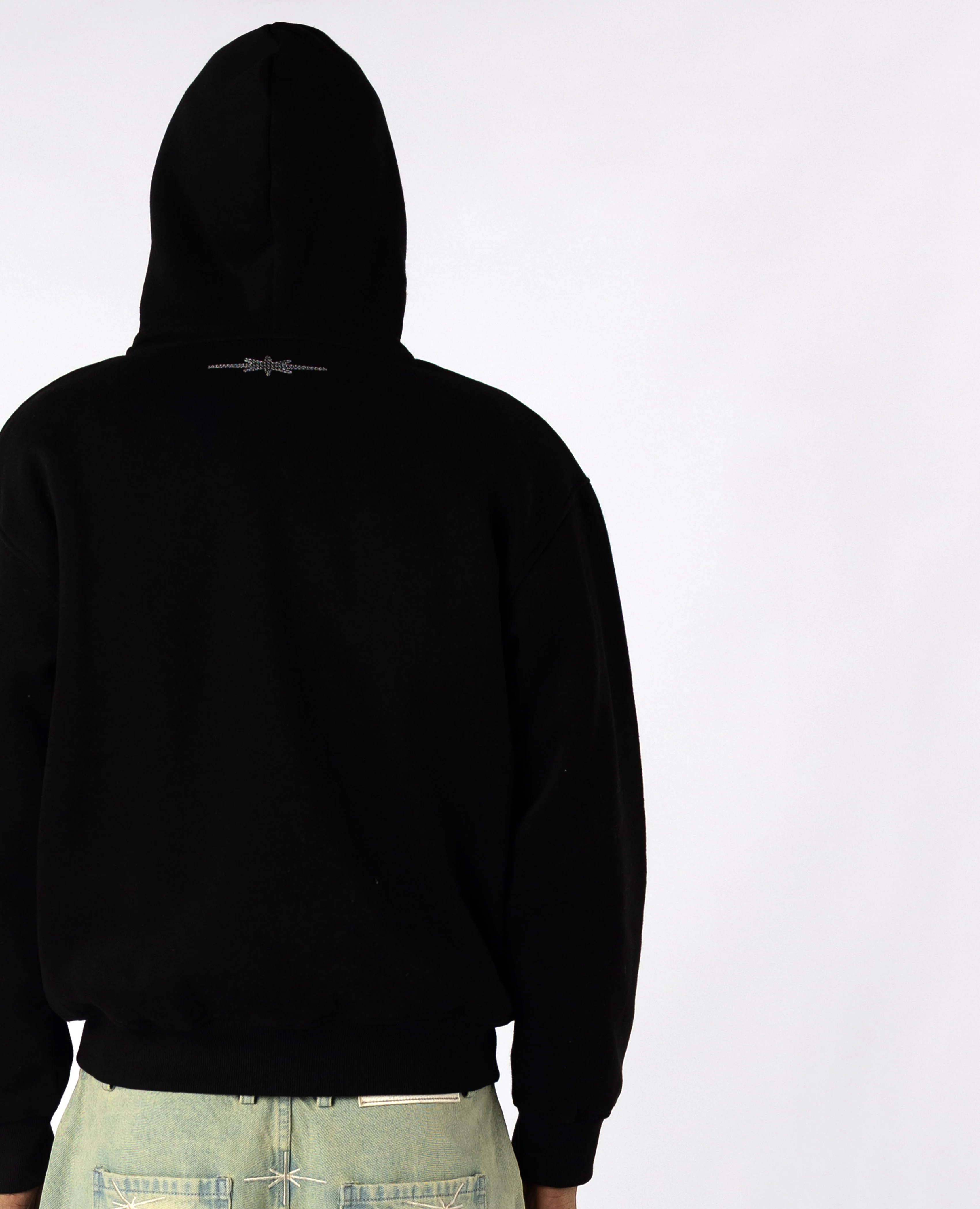 BLACK OVERLOGO ZIP - Image 4
