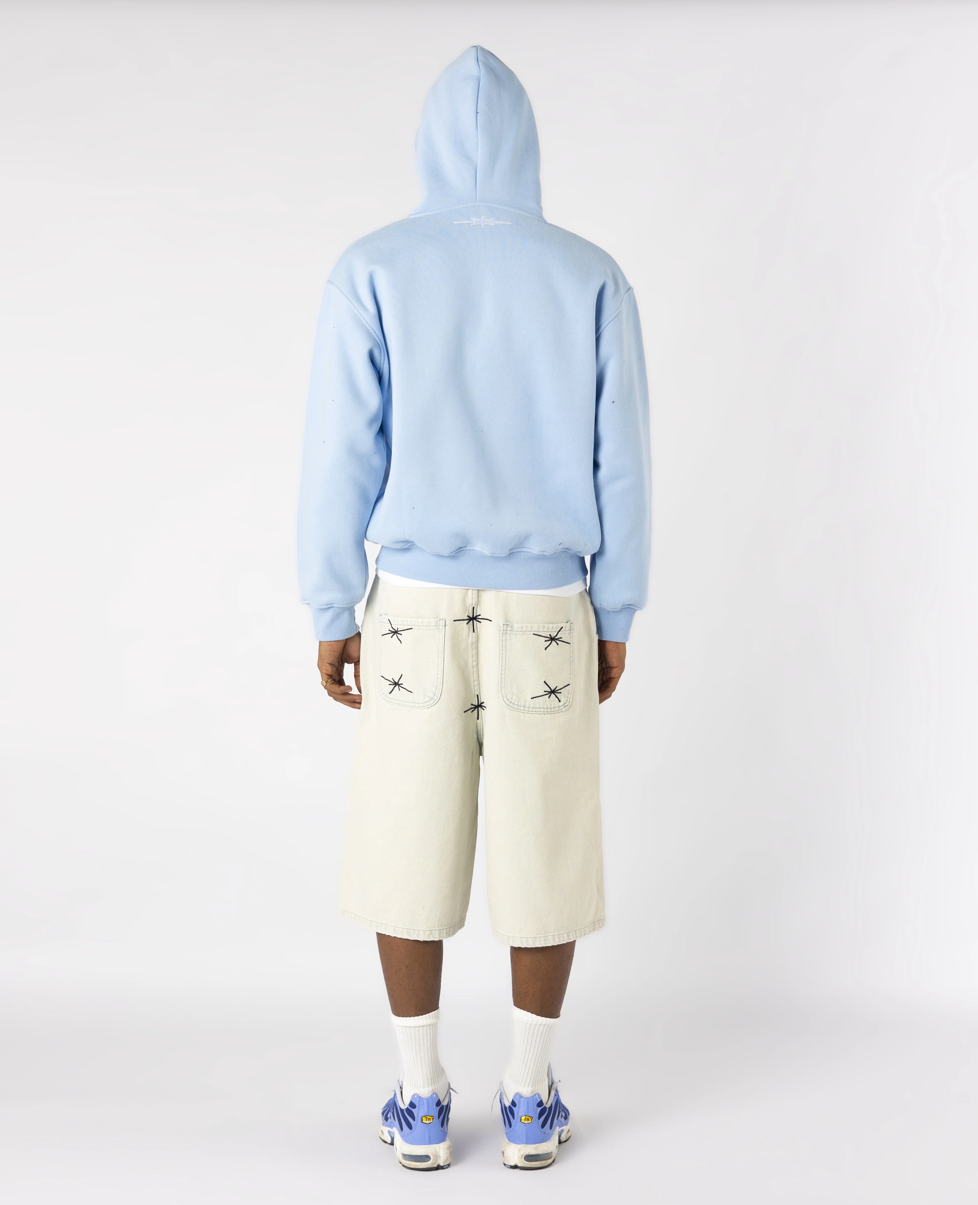 LIGHT BLUE OVERLOGO ZIP - Image 2