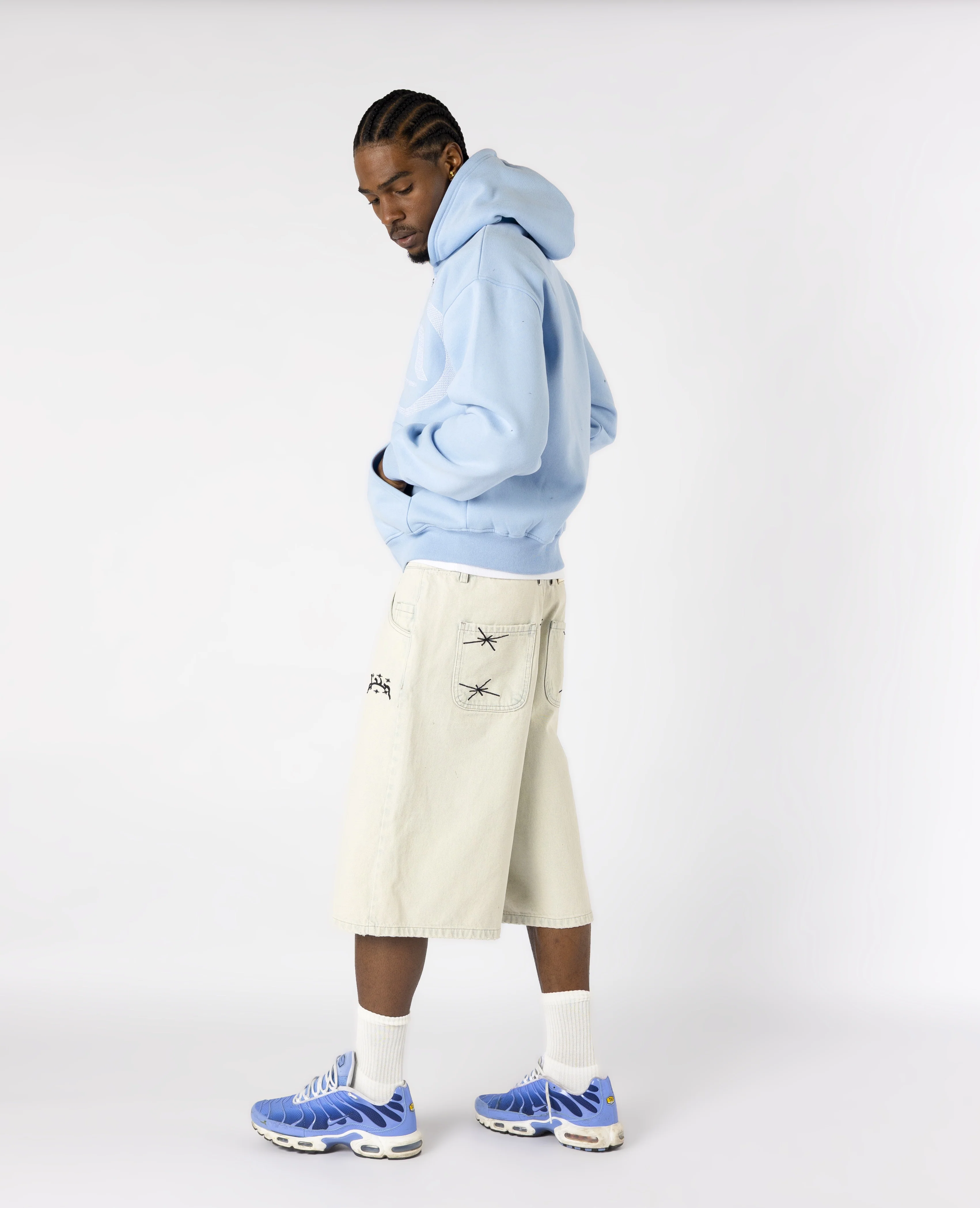 LIGHT BLUE OVERLOGO ZIP - Image 3
