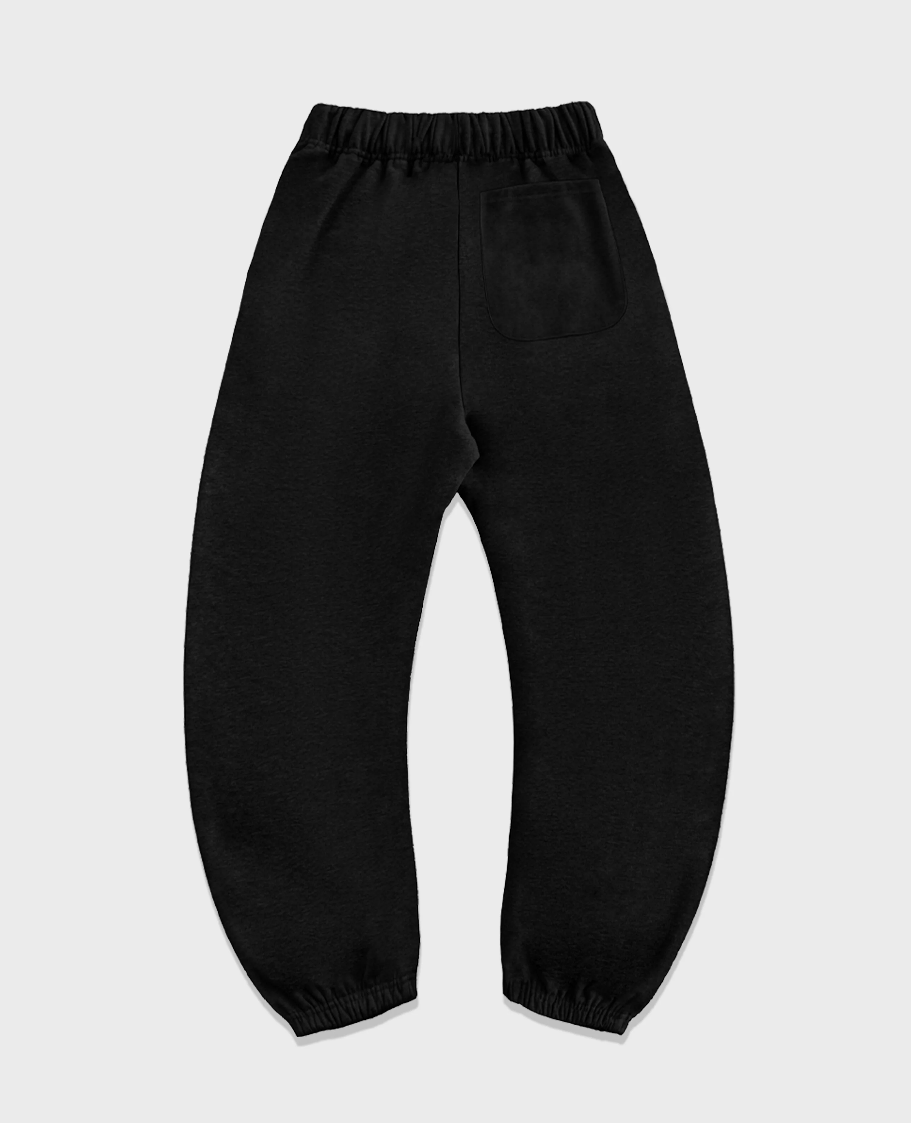 RELAXED BLACK JOGGERS - Image 2