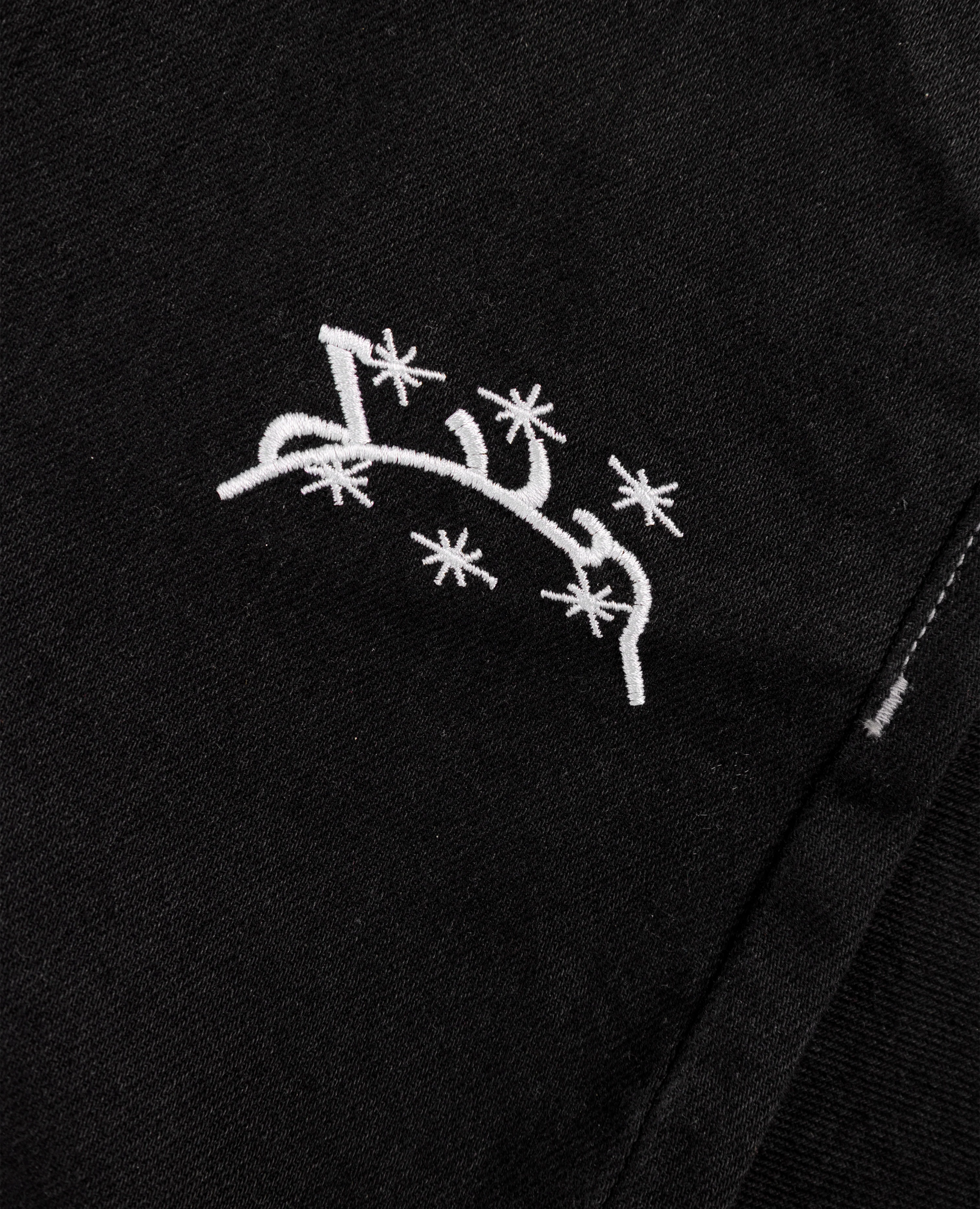 BLACK DENIM JORT - Image 7