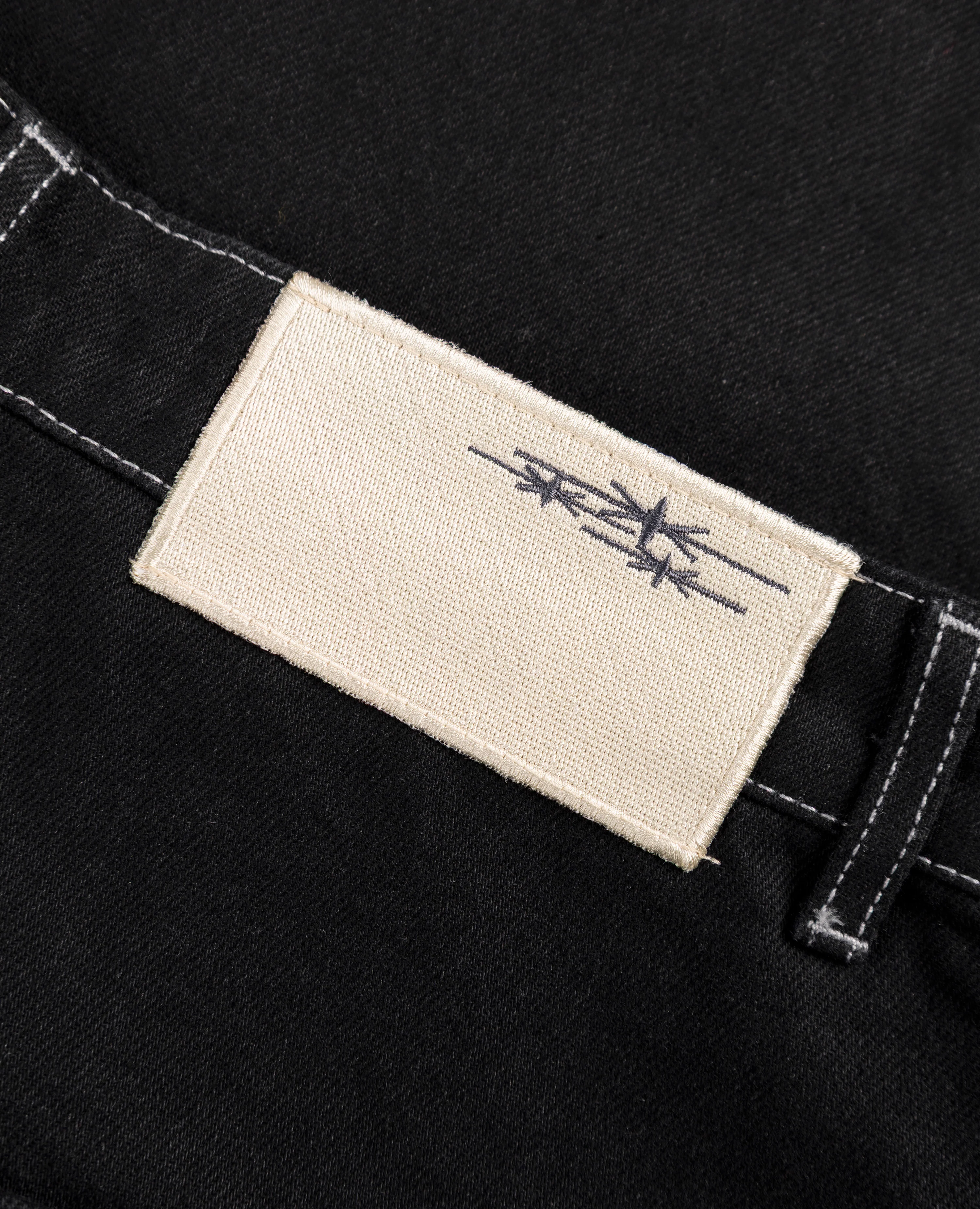 BLACK DENIM JORT - Image 8