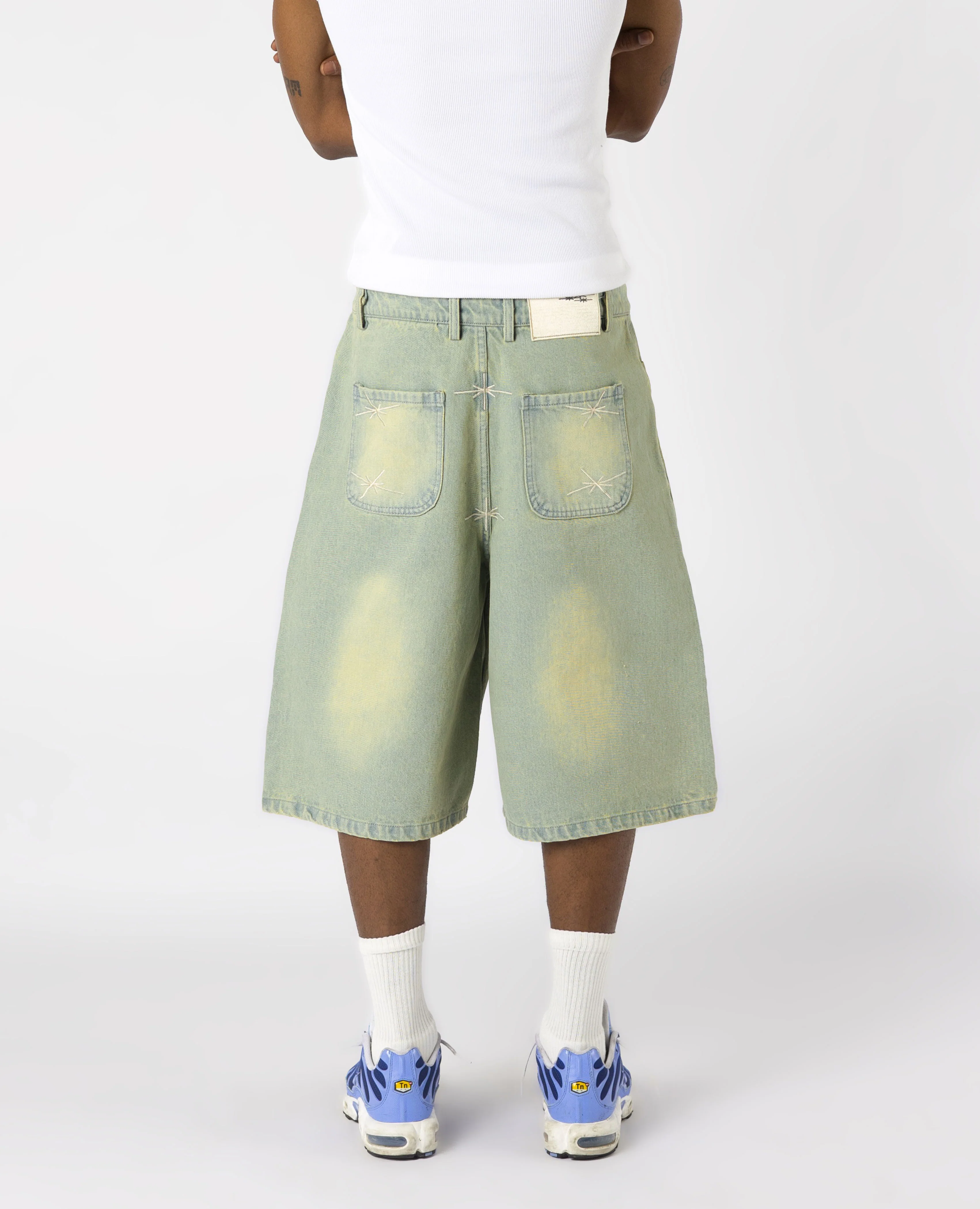 LEMON DENIM JORT - Image 3