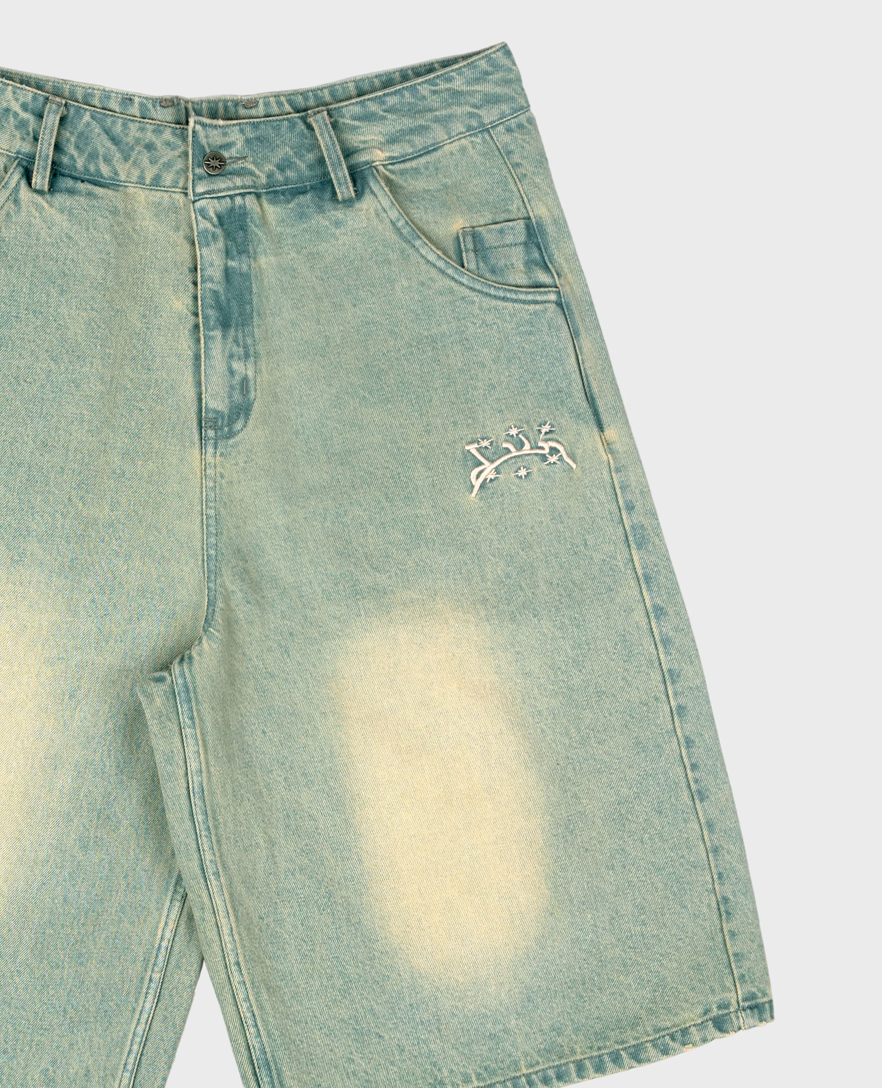 LEMON DENIM JORT - Image 6