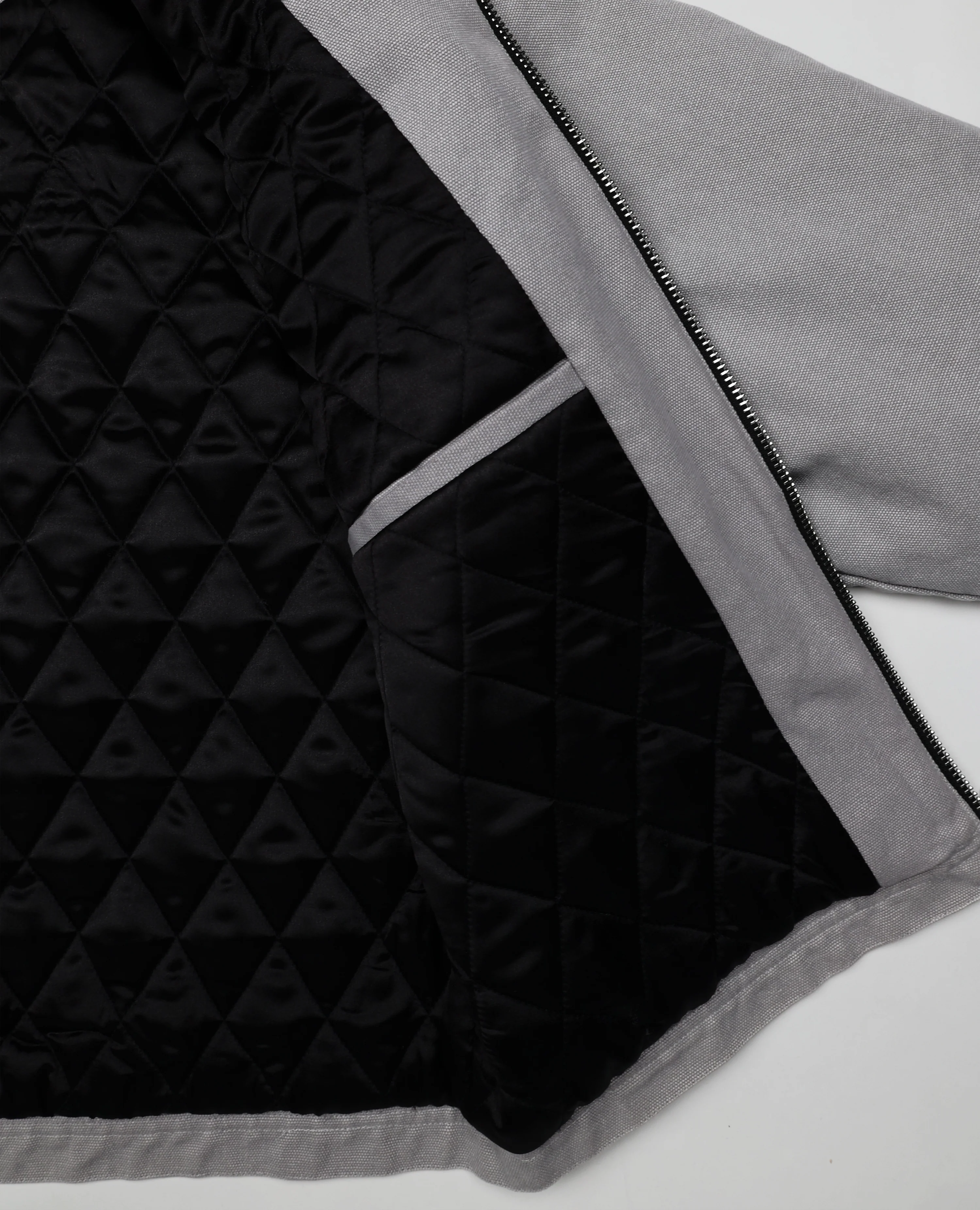 GREY CANVAS WORK JACKET - Image 4