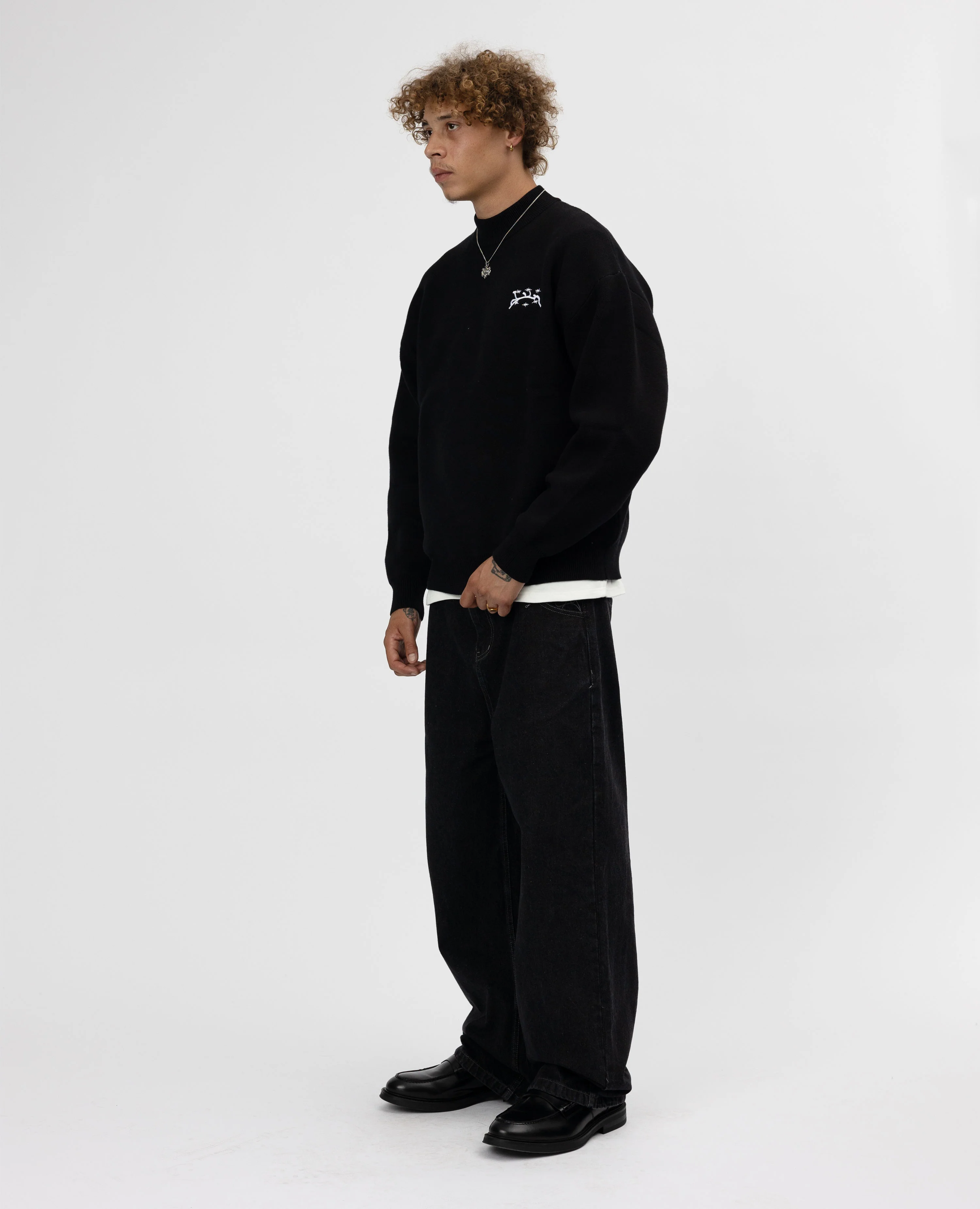 BLACK KNITWEAR - Image 4
