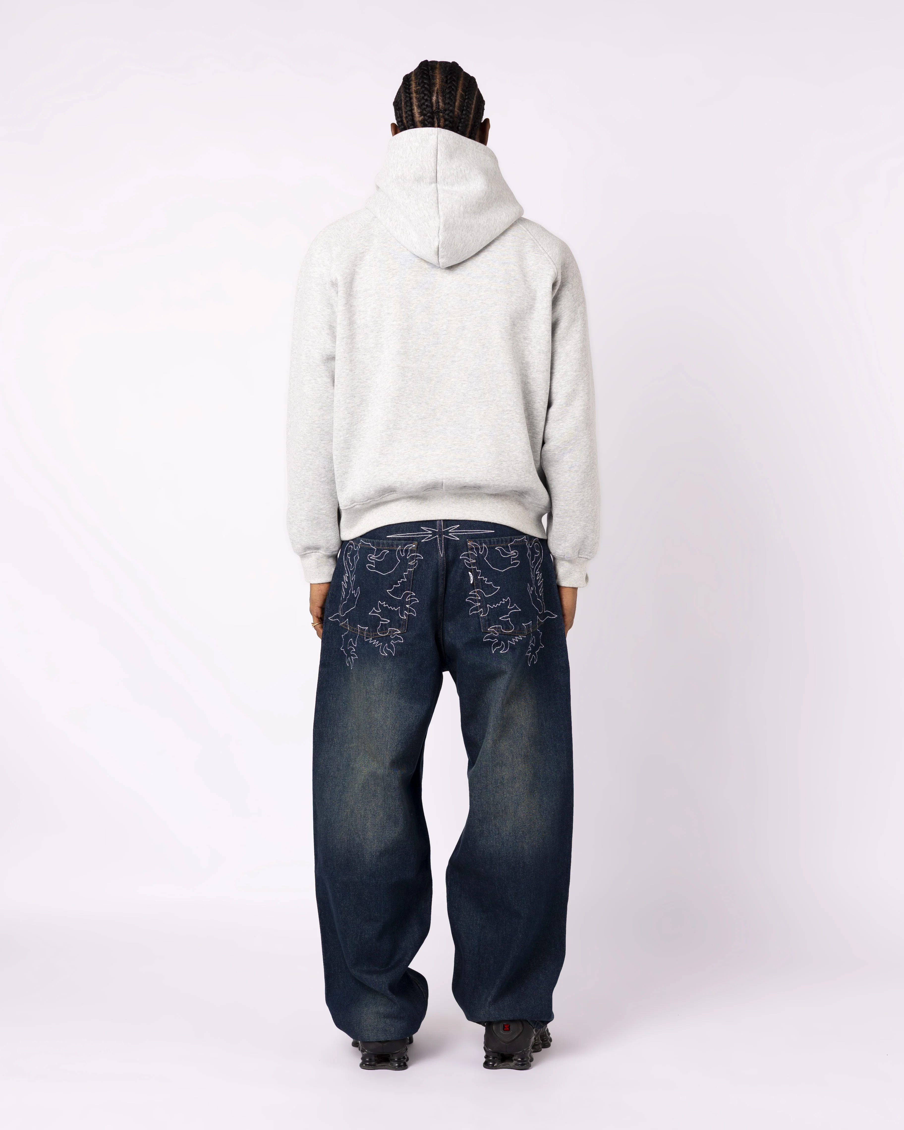 GREY RALLY HOODIE - Image 3