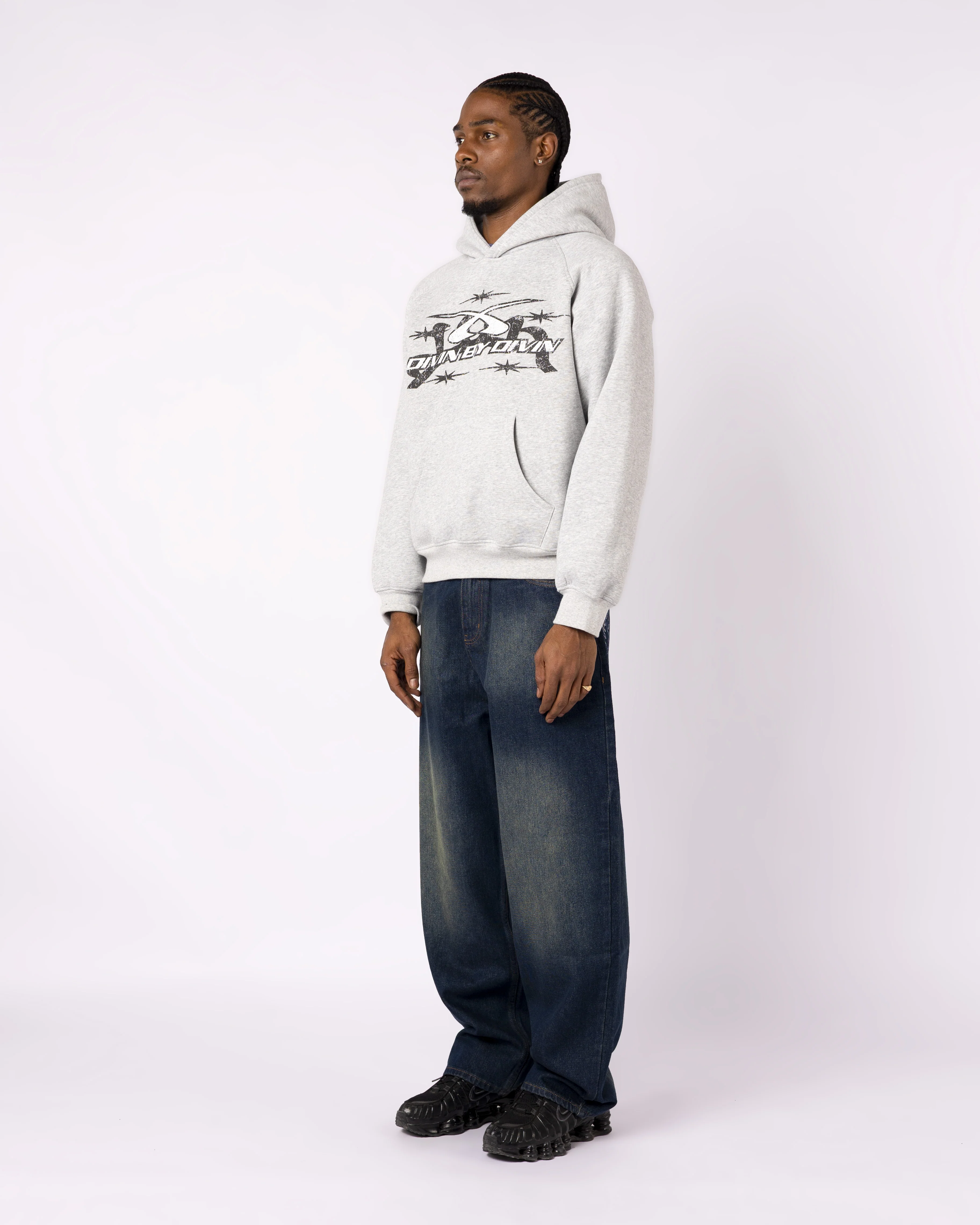 GREY RALLY HOODIE - Image 4