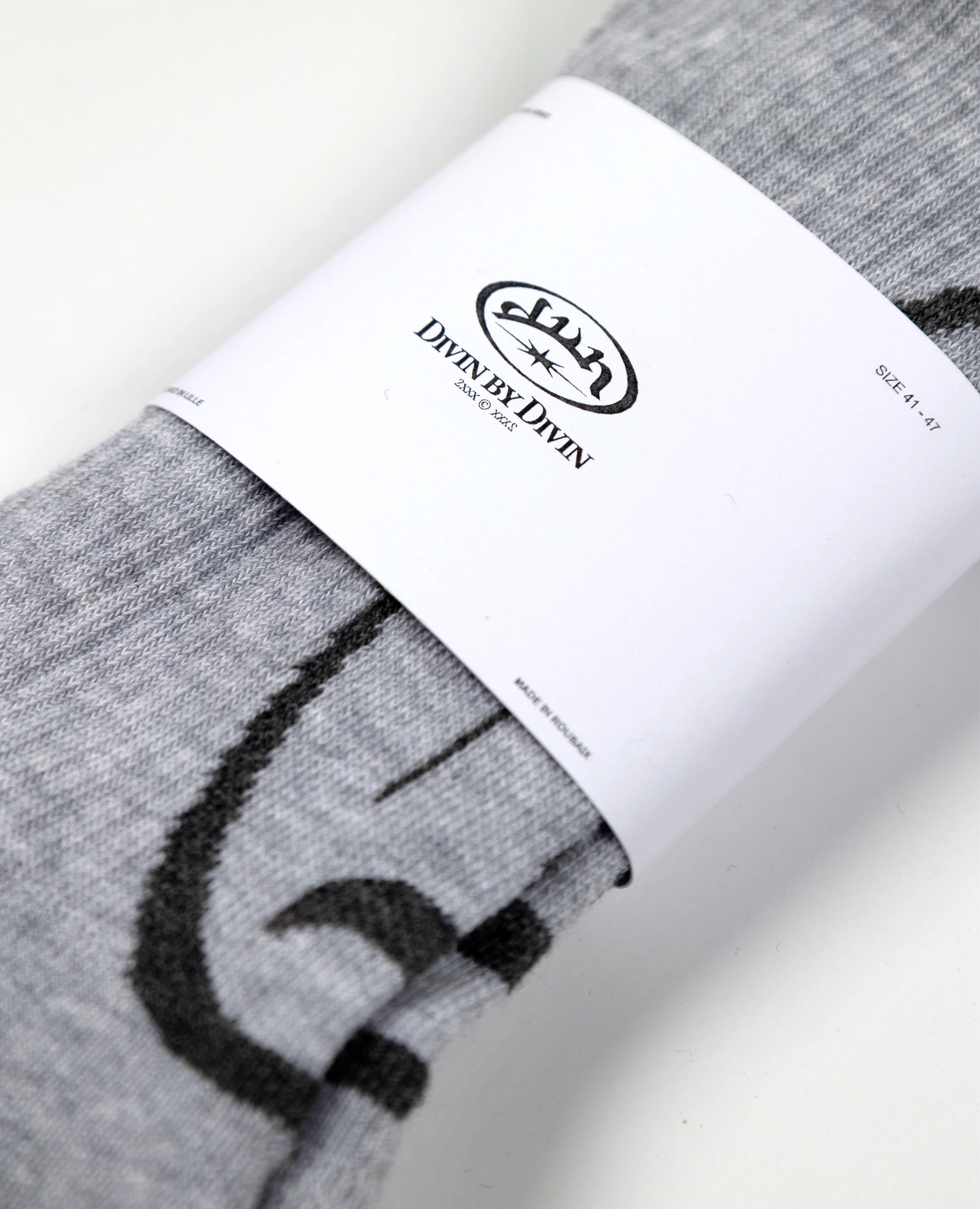 GREY SOCKS - MADE IN ROUBAIX - Image 3