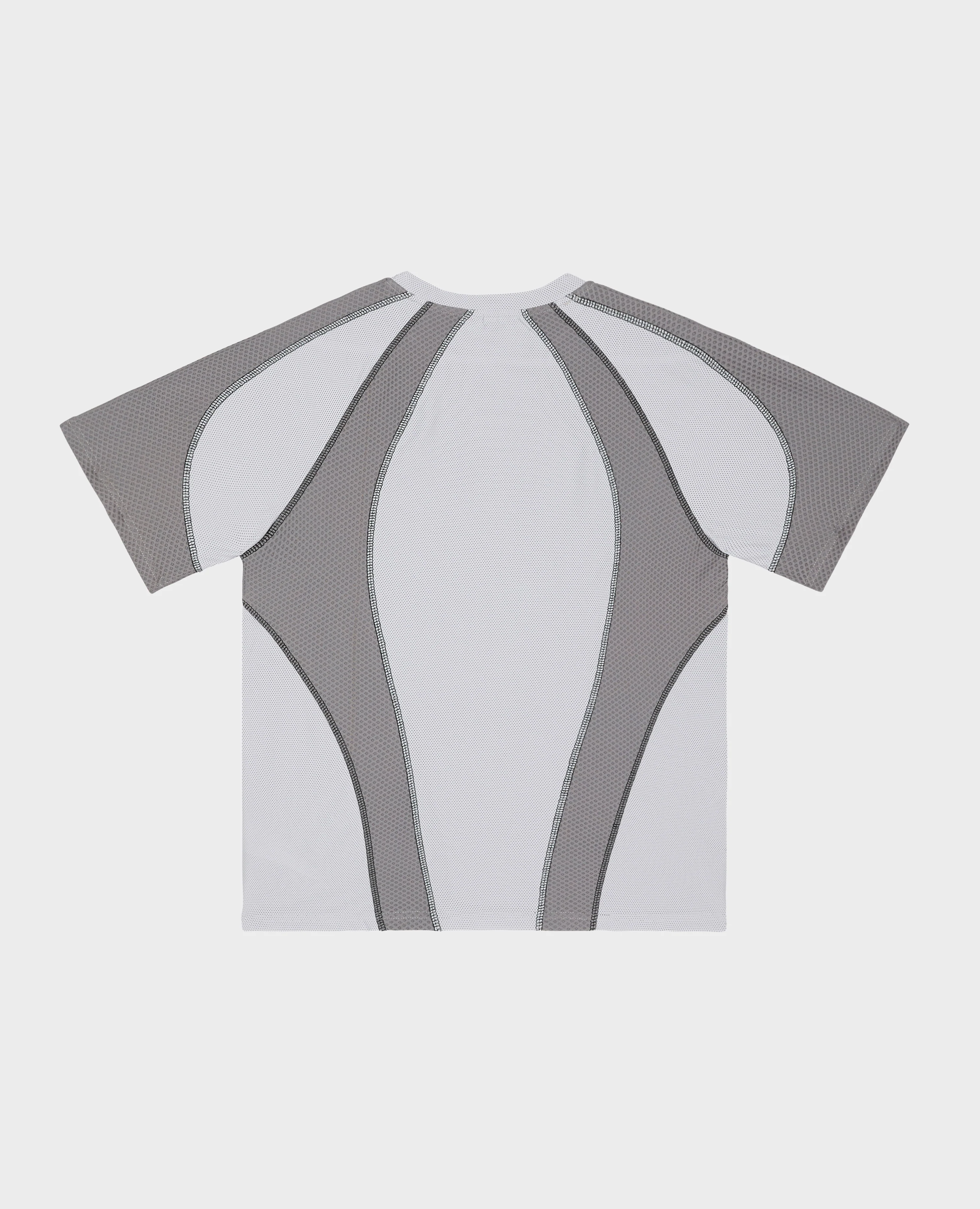 GREY TECH LINES T-SHIRT - Image 2