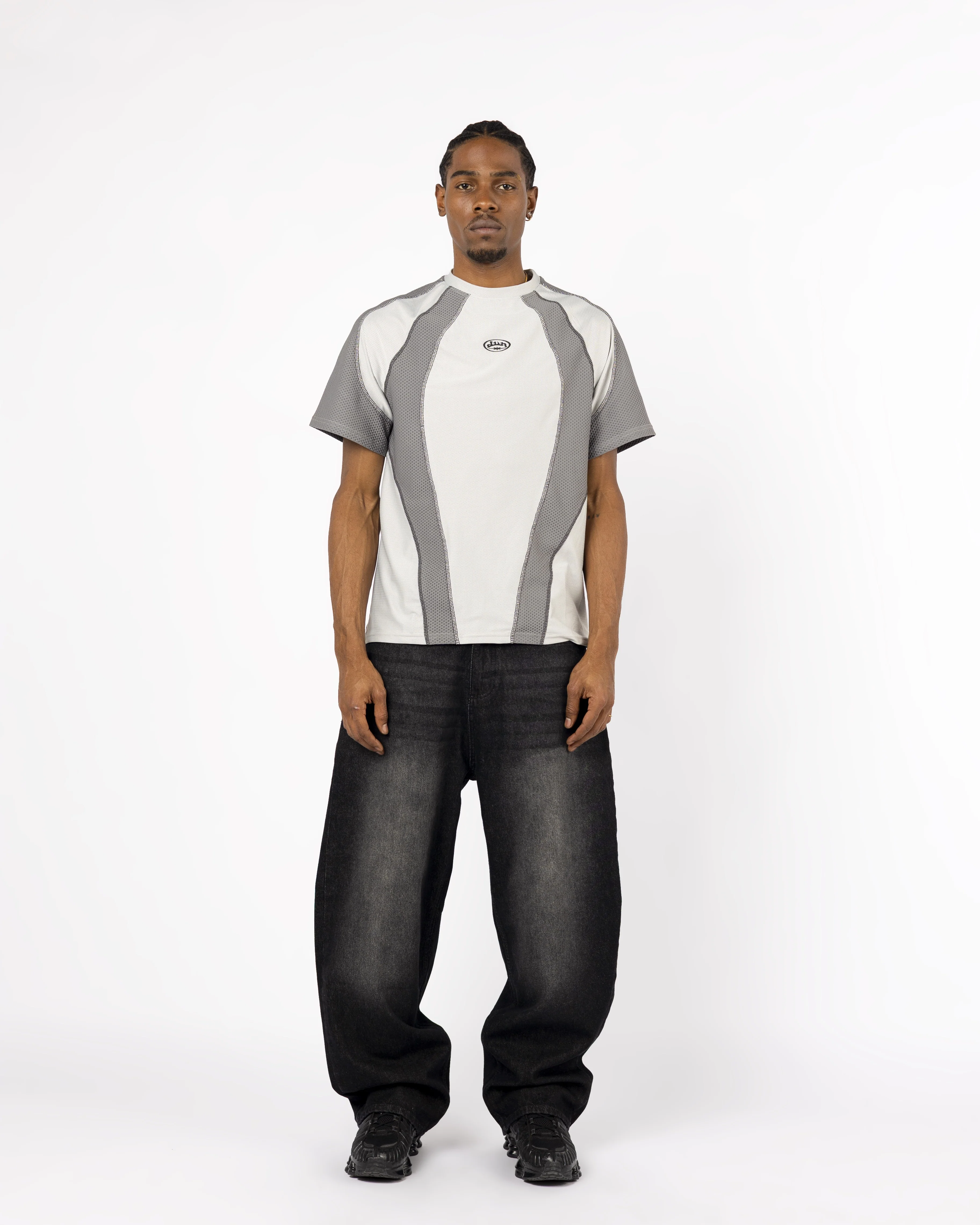 GREY TECH LINES T-SHIRT - Image 4