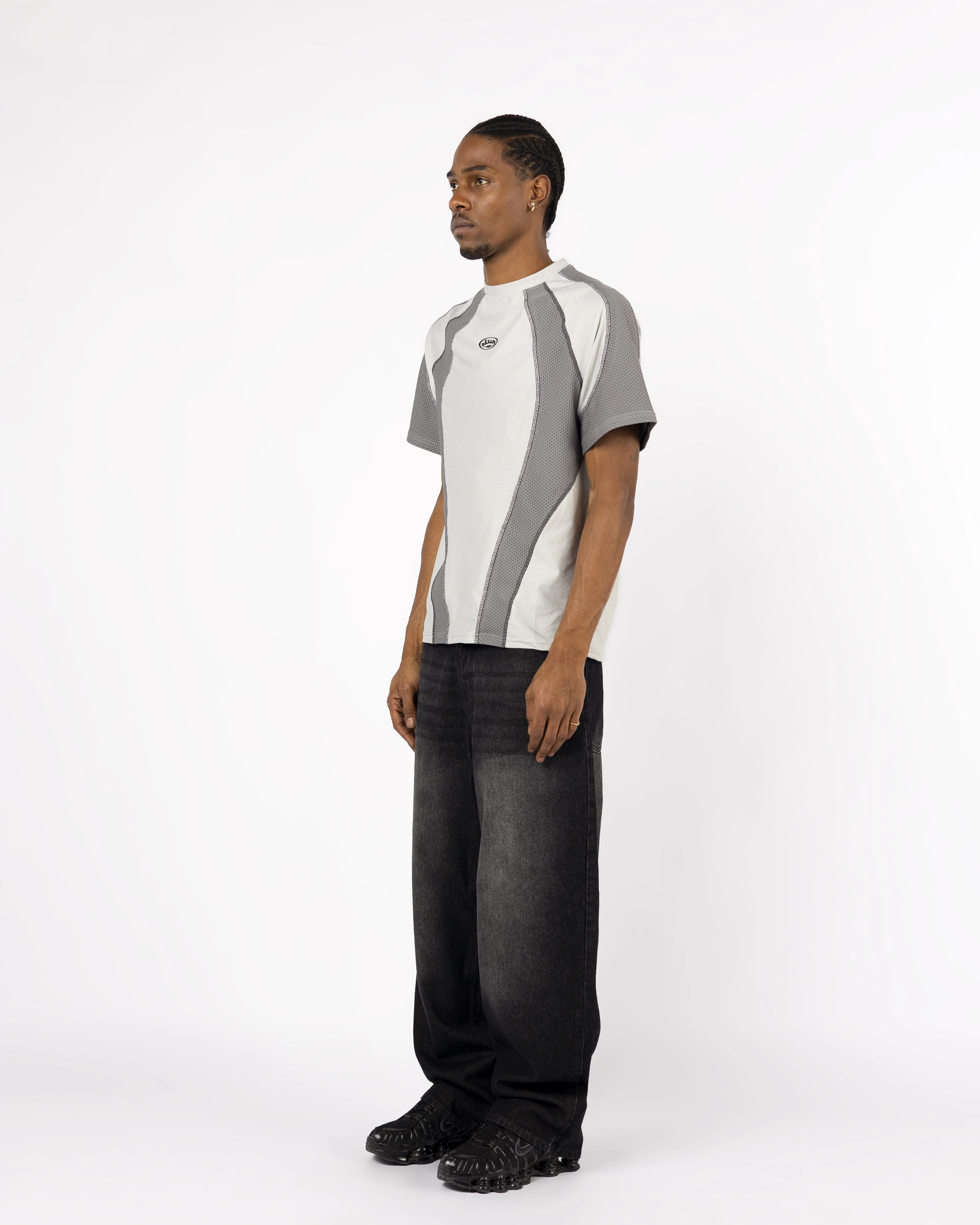 GREY TECH LINES T-SHIRT - Image 5