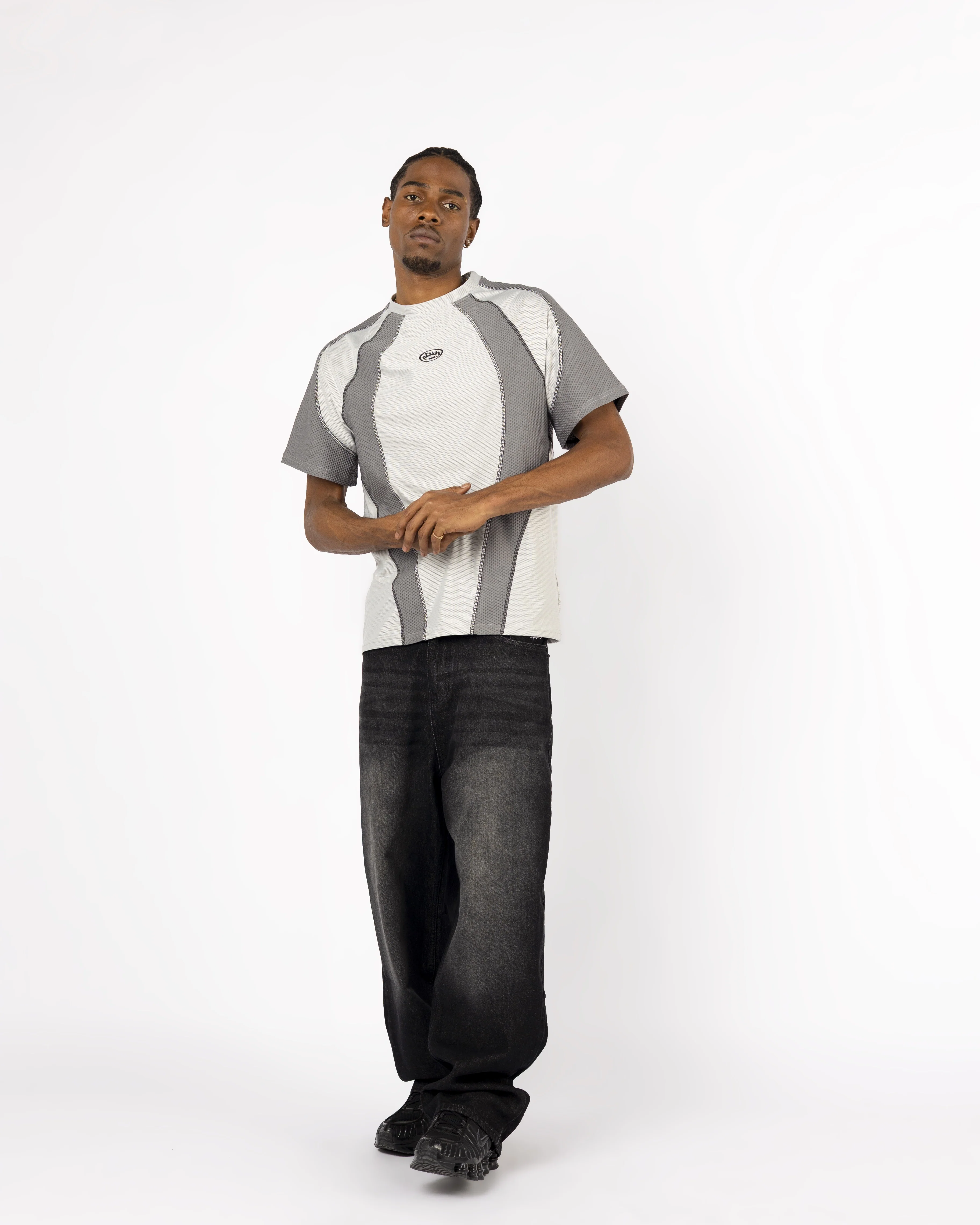 GREY TECH LINES T-SHIRT - Image 7