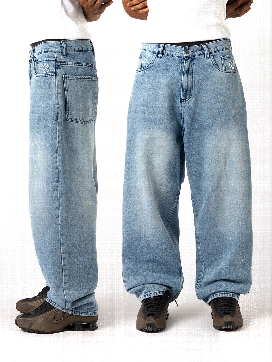LIGHT BLUE 6STARS DENIM - Image 4